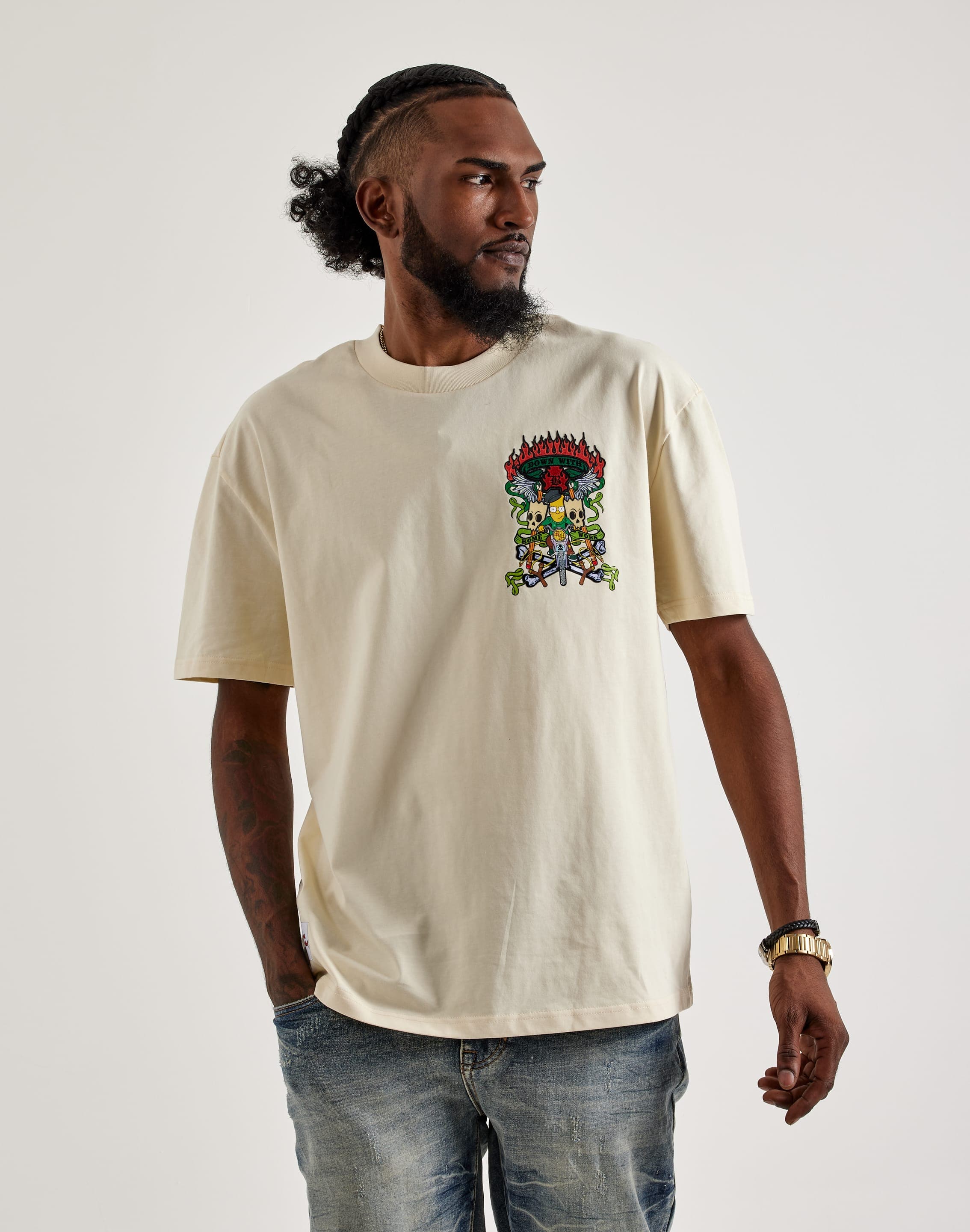 Central Mills The Simpsons Down With Homework Tee – DTLR