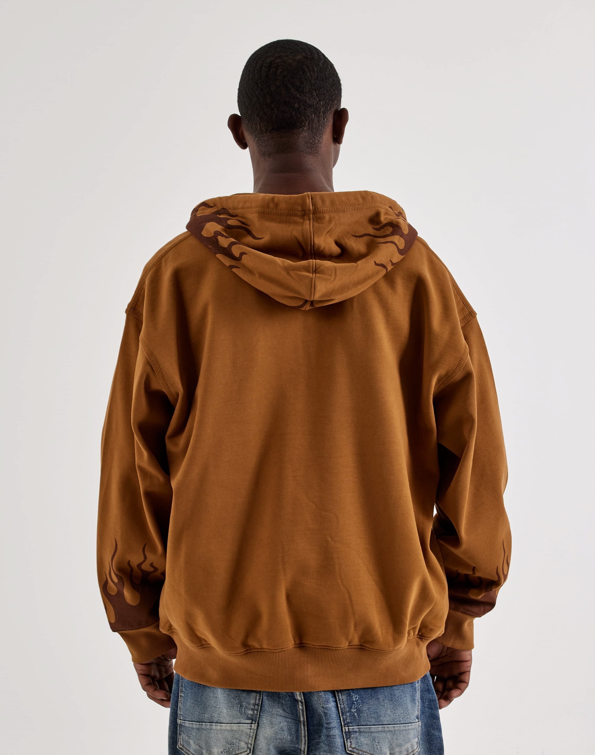 Timberland Loso Flames Full-Zip Fleece Hoodie, image 3 of 4