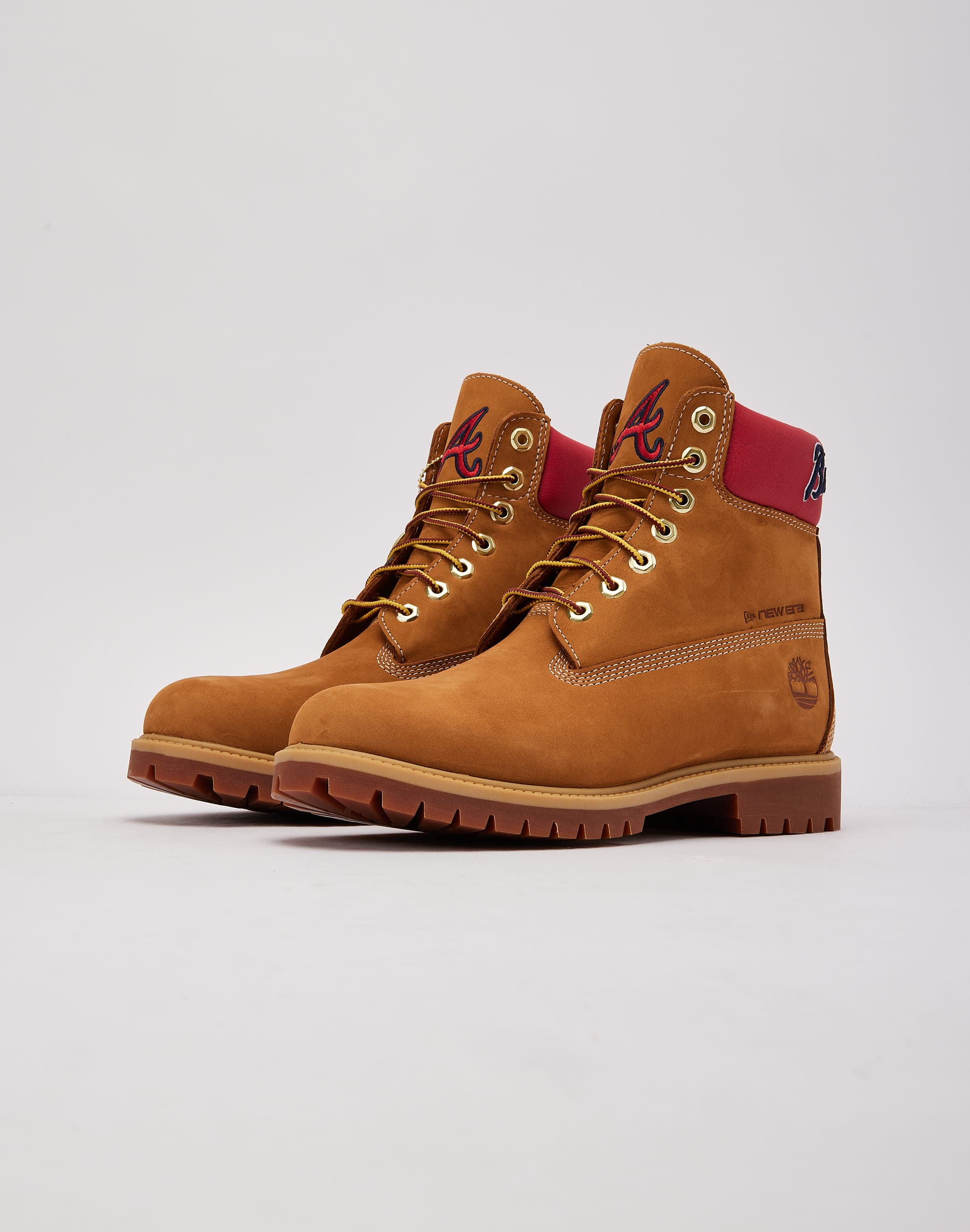 Photo of Timberland x New Era Heritage 6-Inch Waterproof Boots 'Atlanta Braves'