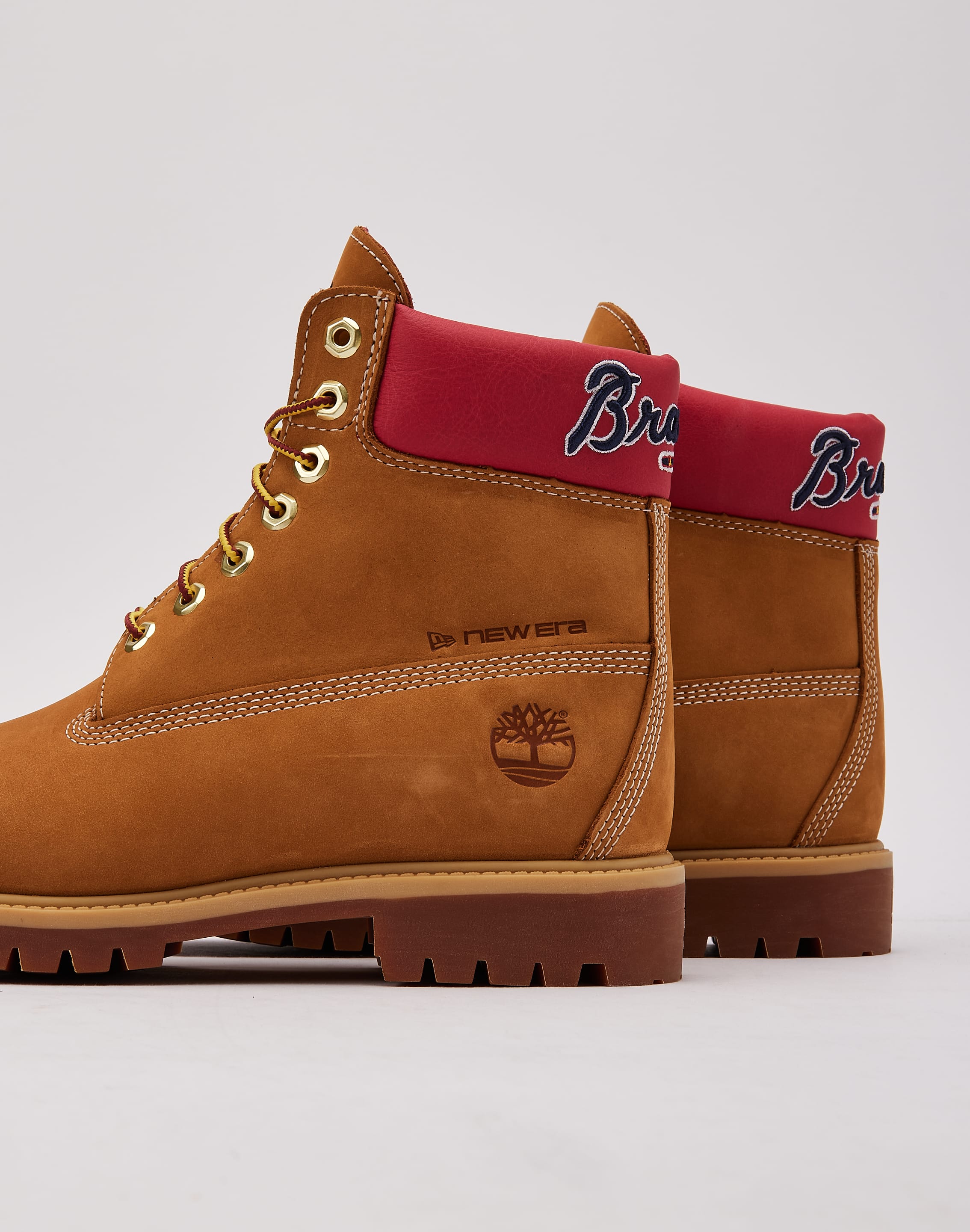 Photo of Timberland x New Era Heritage 6-Inch Waterproof Boots 'Atlanta Braves'