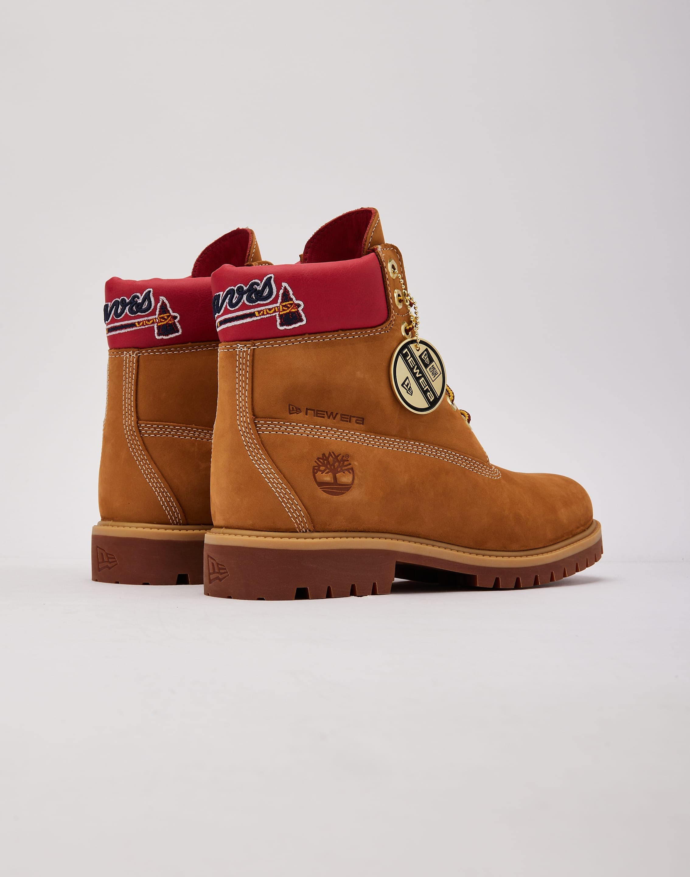Photo of Timberland x New Era Heritage 6-Inch Waterproof Boots 'Atlanta Braves'