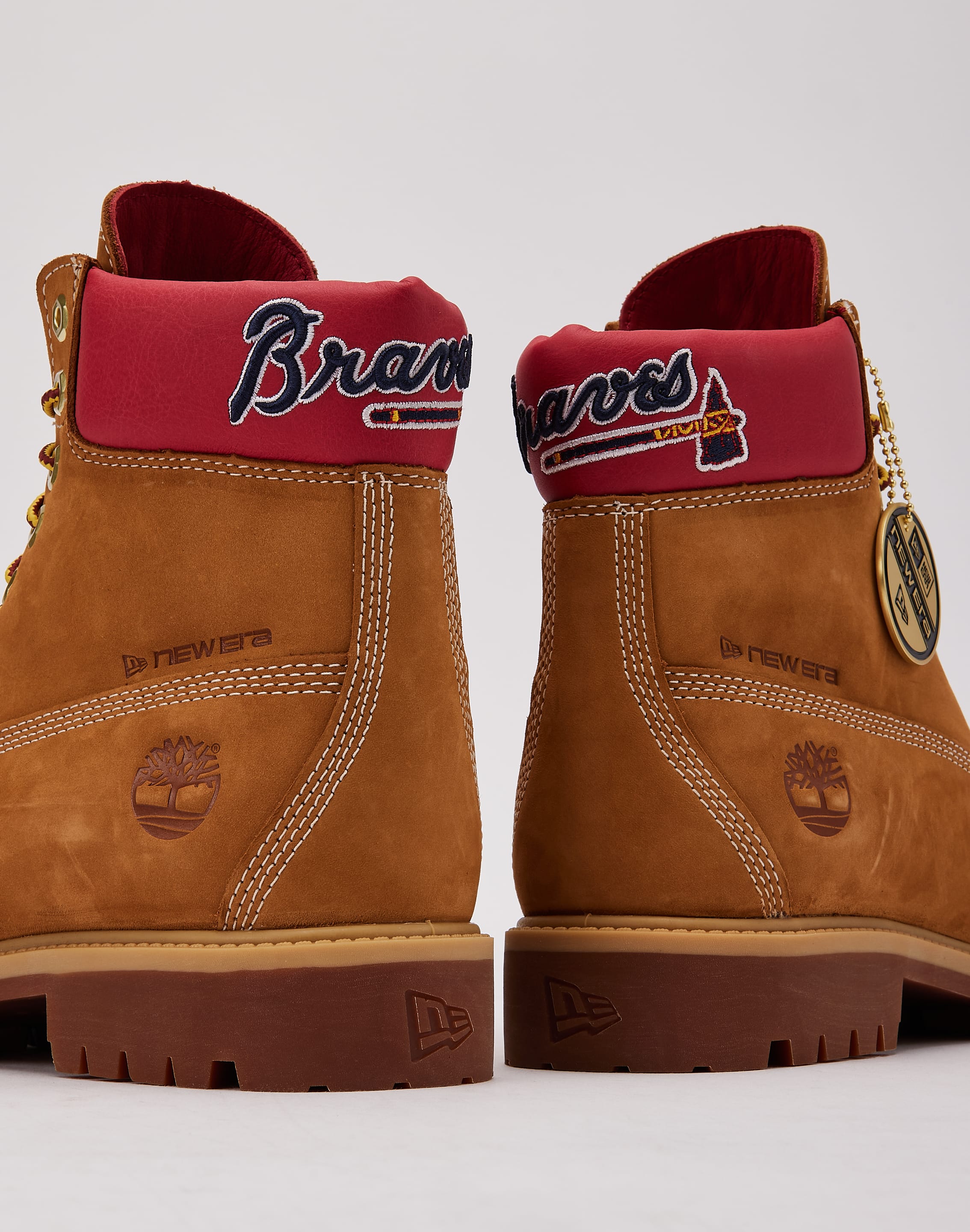 Photo of Timberland x New Era Heritage 6-Inch Waterproof Boots 'Atlanta Braves'