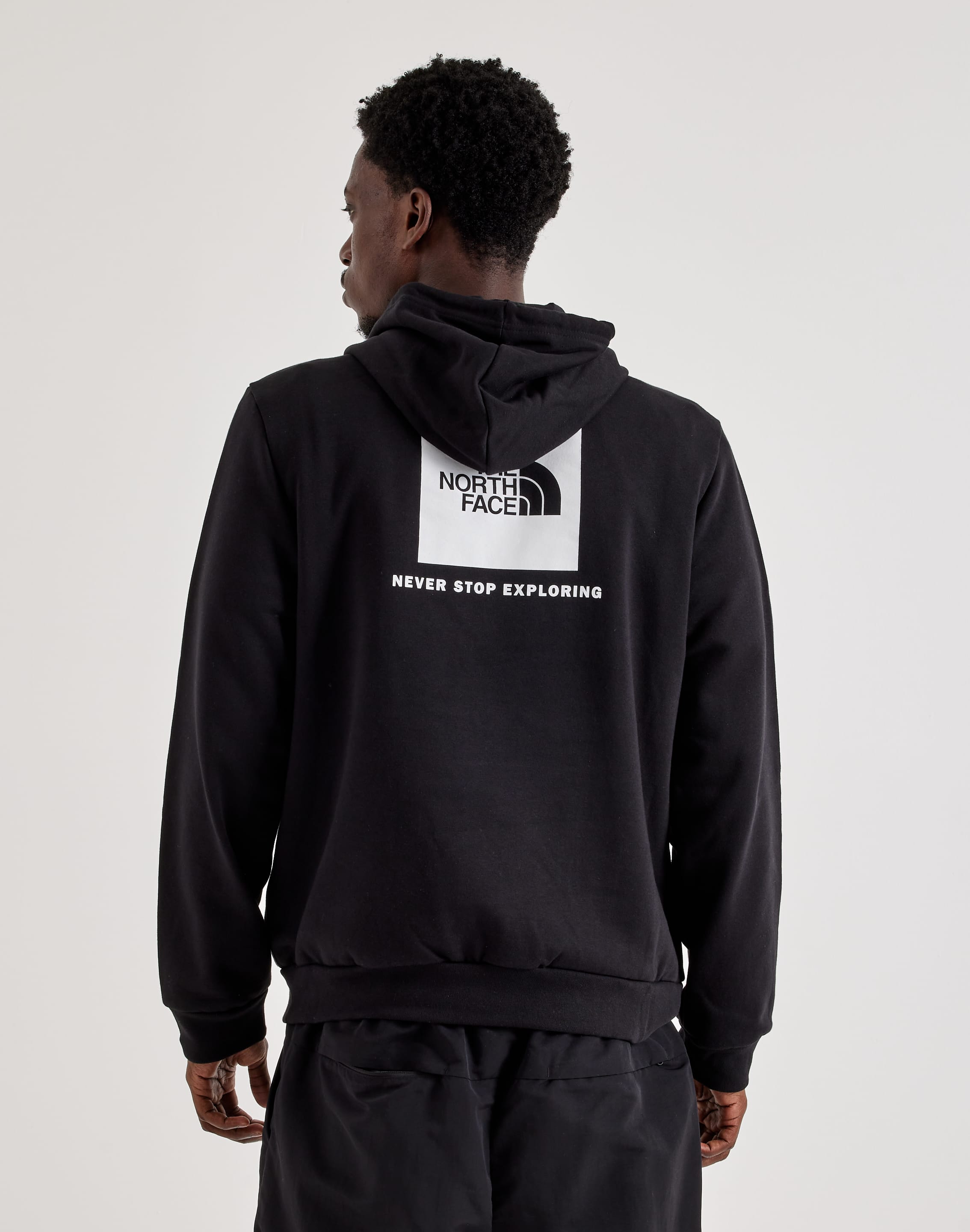 The North Face Evolution Box Logo Fleece Hoodie – DTLR