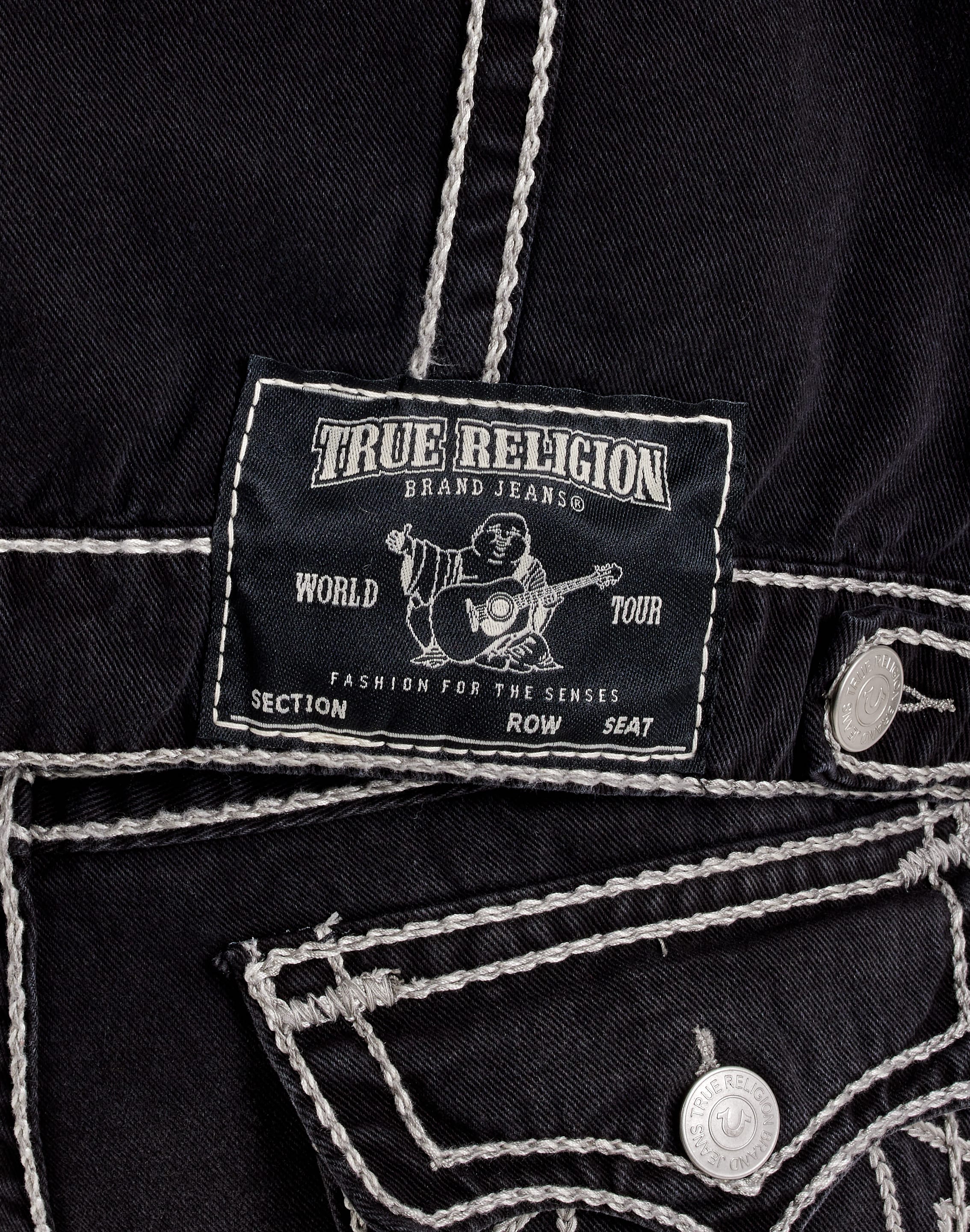 True Religion Jimmy Marled Rope Stitch Denim Jacket – DTLR