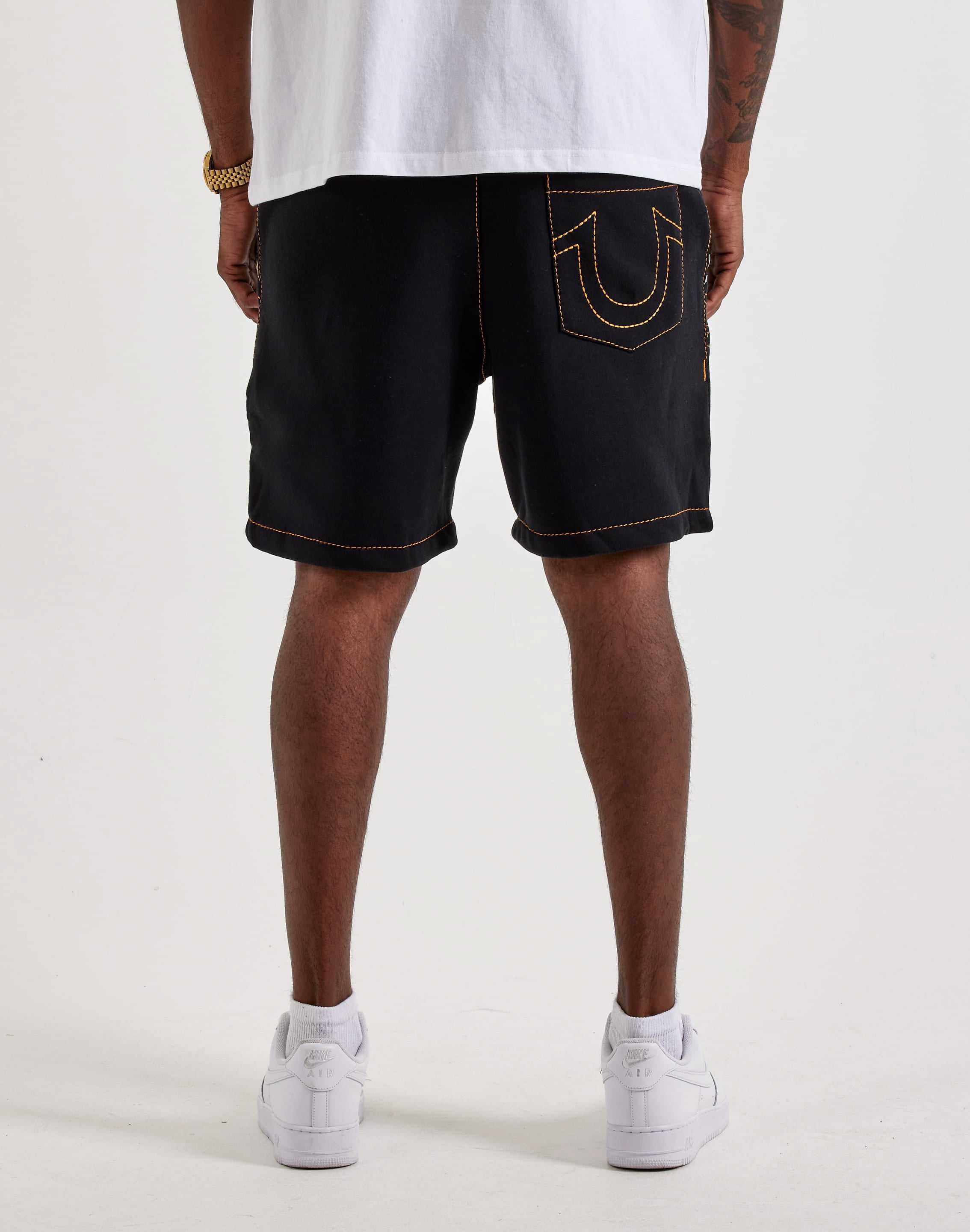 True Religion Rodeo Big T Fleece Sweat Shorts – DTLR