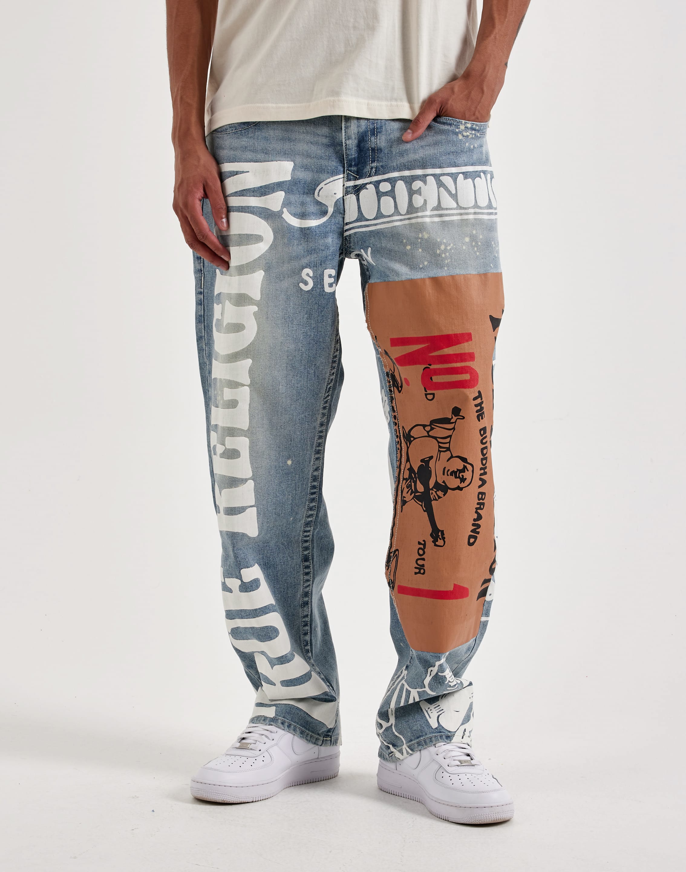 Photo of True Religion Bobby Flap Straight Denim Jeans
