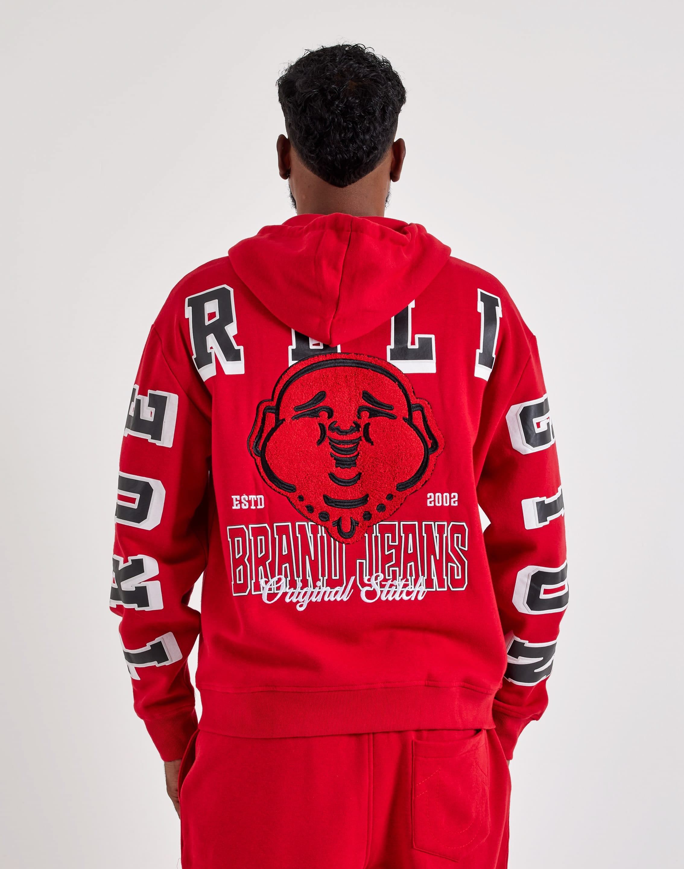 Photo of True Religion Buddha Logo Full-Zip Fleece Hoodie