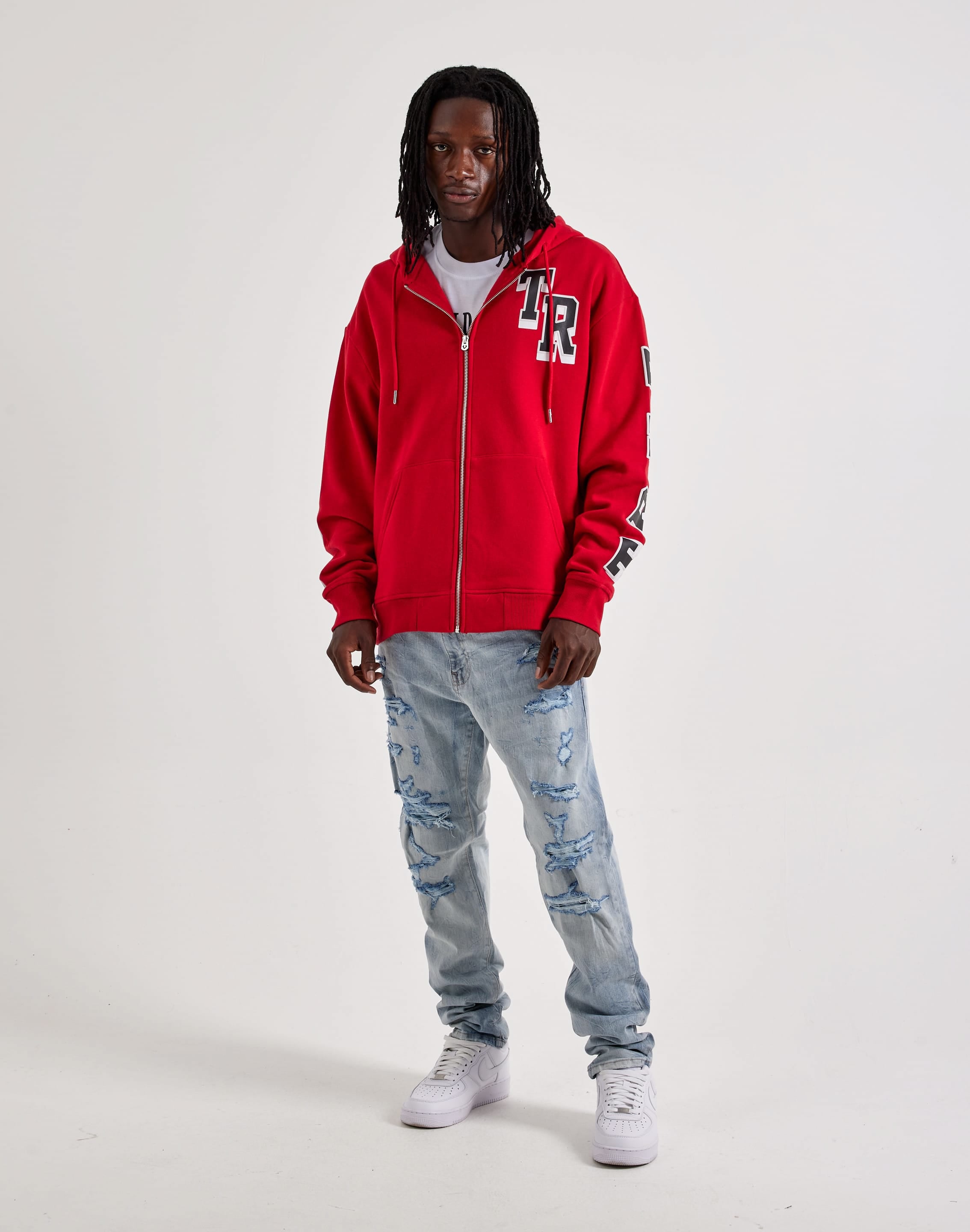 Photo of True Religion Buddha Logo Full-Zip Fleece Hoodie