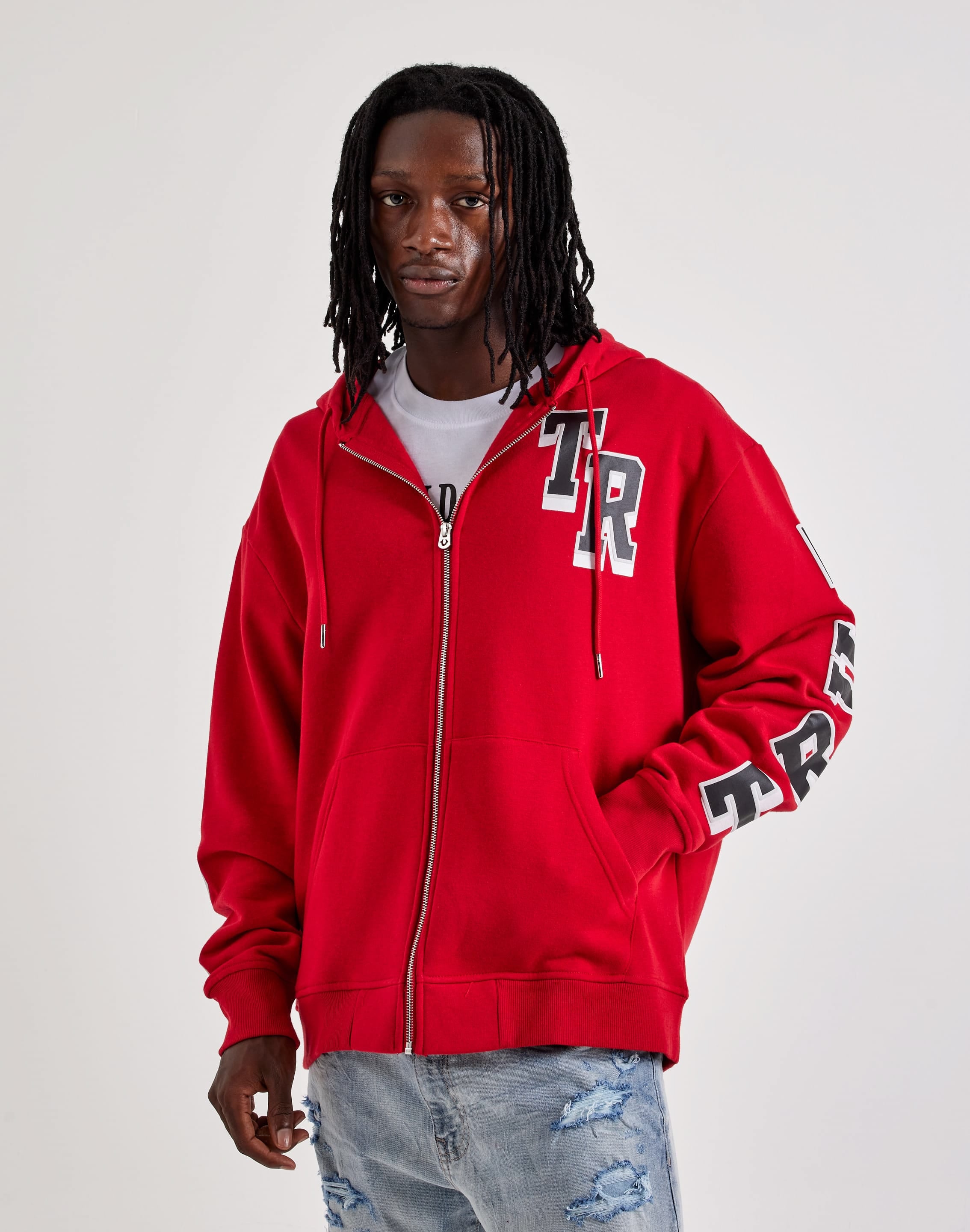 Photo of True Religion Buddha Logo Full-Zip Fleece Hoodie