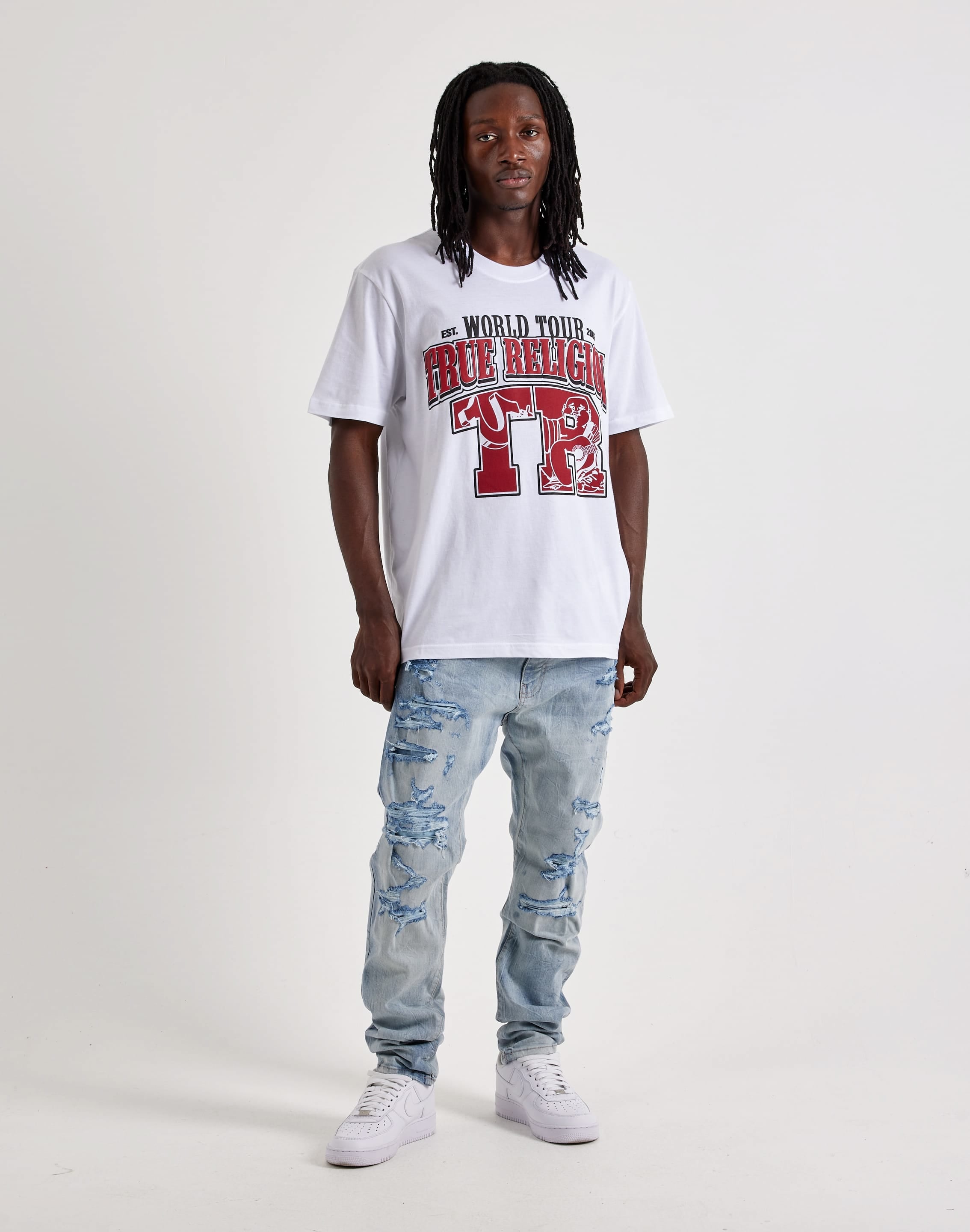Photo of True Religion Arch Logo Buddha Tee