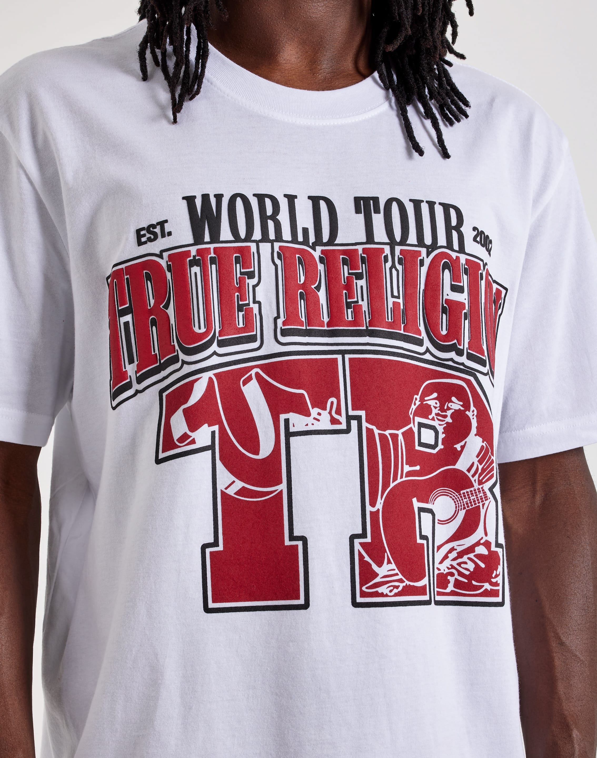 Photo of True Religion Arch Logo Buddha Tee