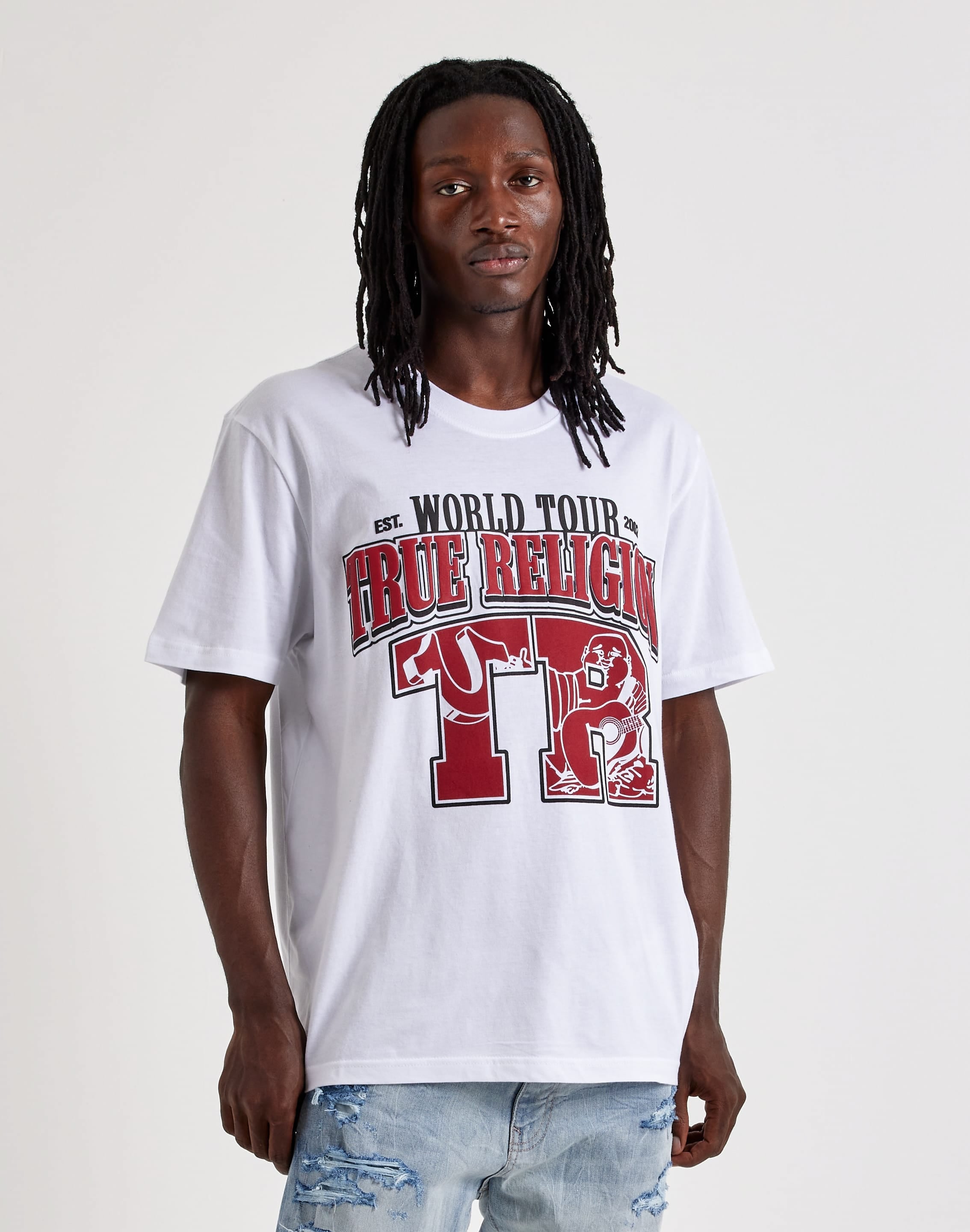 Photo of True Religion Arch Logo Buddha Tee