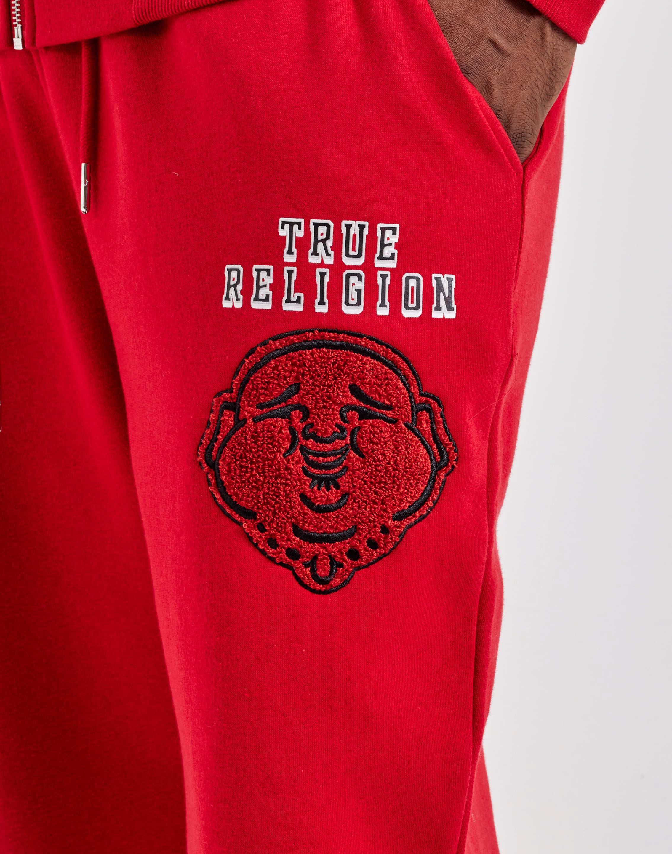 Photo of True Religion Buddha Logo Fleece Joggers