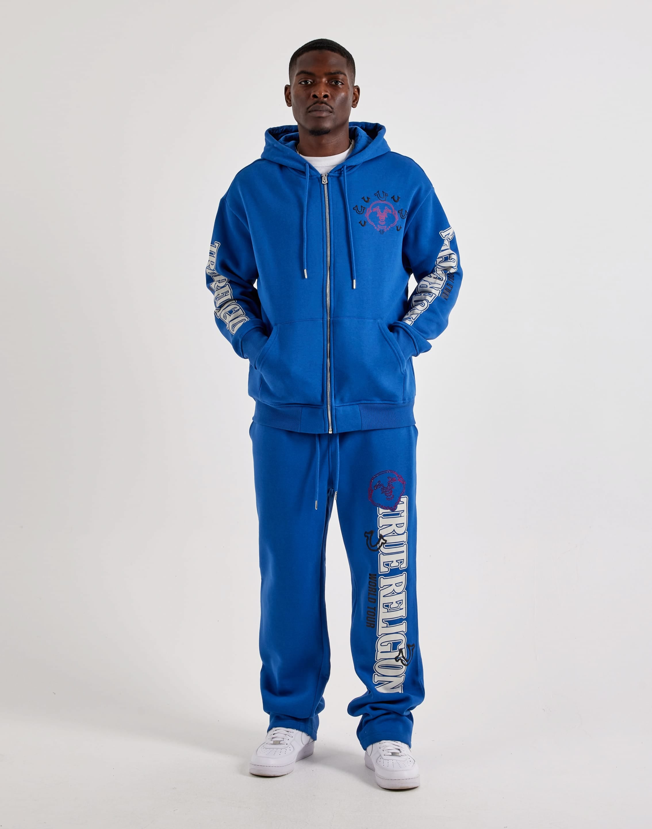 Photo of True Religion Southwest Full-Zip Fleece Hoodie