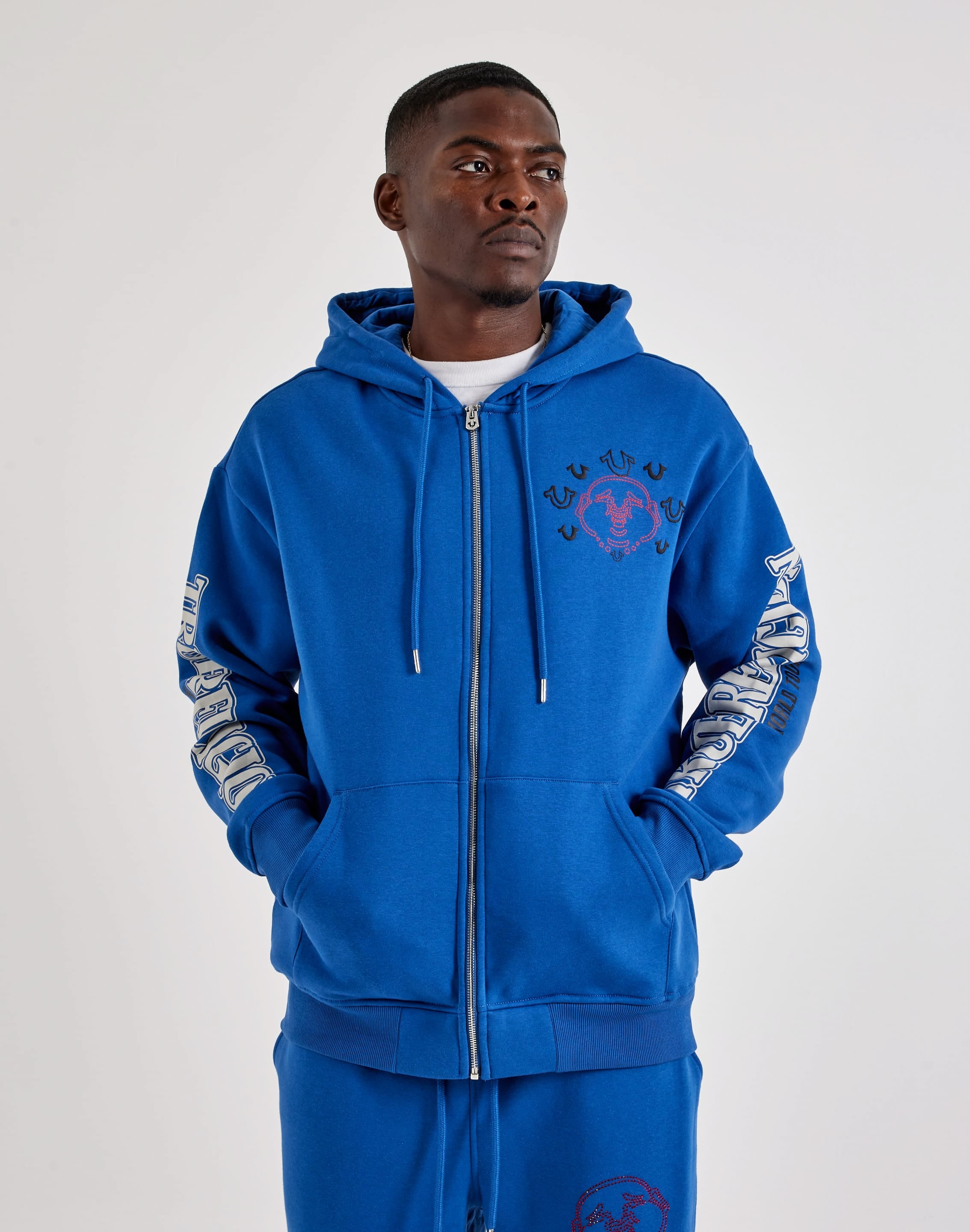 Photo of True Religion Southwest Full-Zip Fleece Hoodie