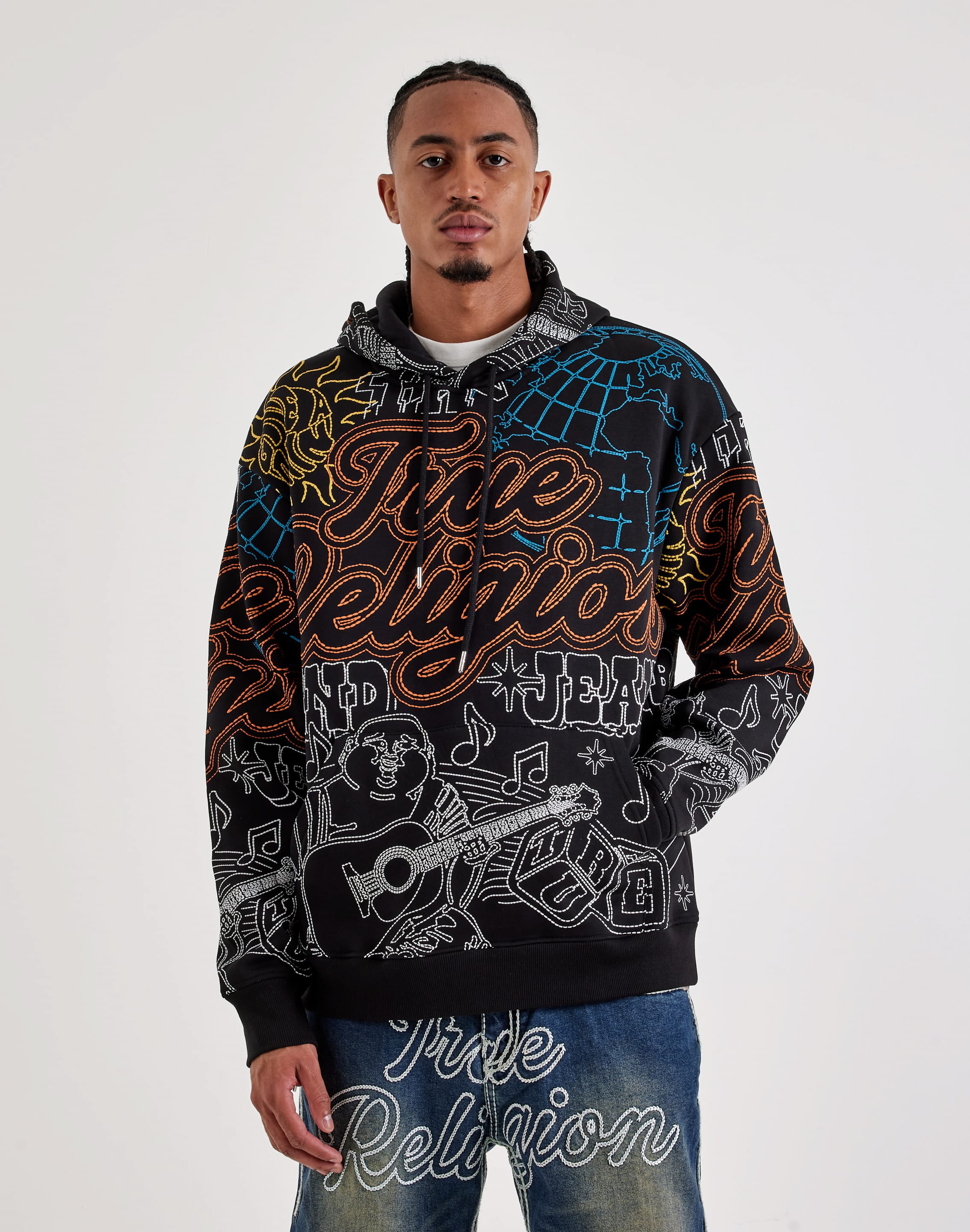 Photo of True Religion Trophy Fleece Hoodie
