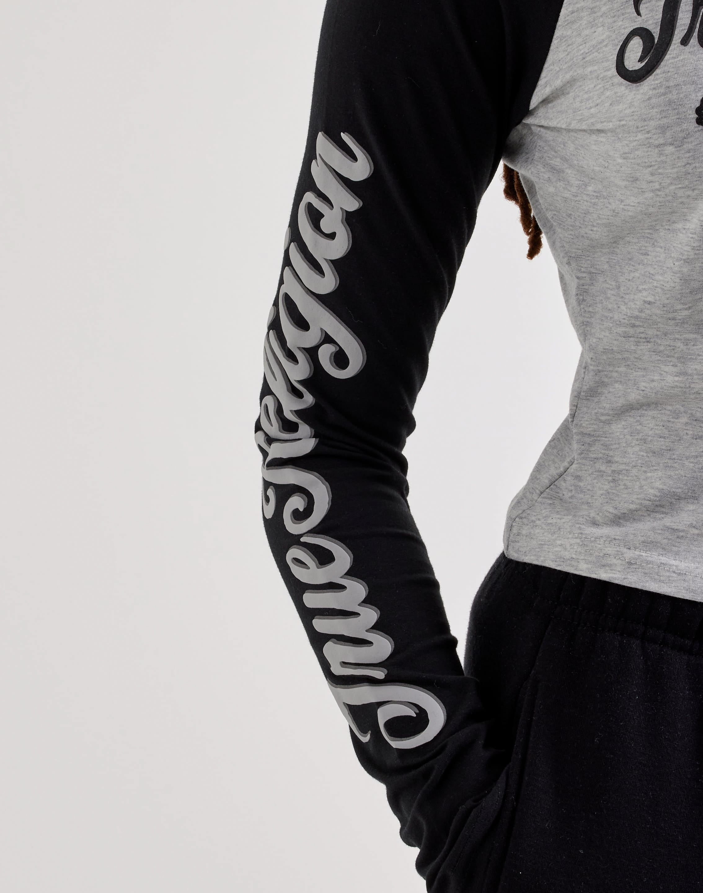 True Religion Buddha Long-Sleeve Raglan Tee, image 2 of 4