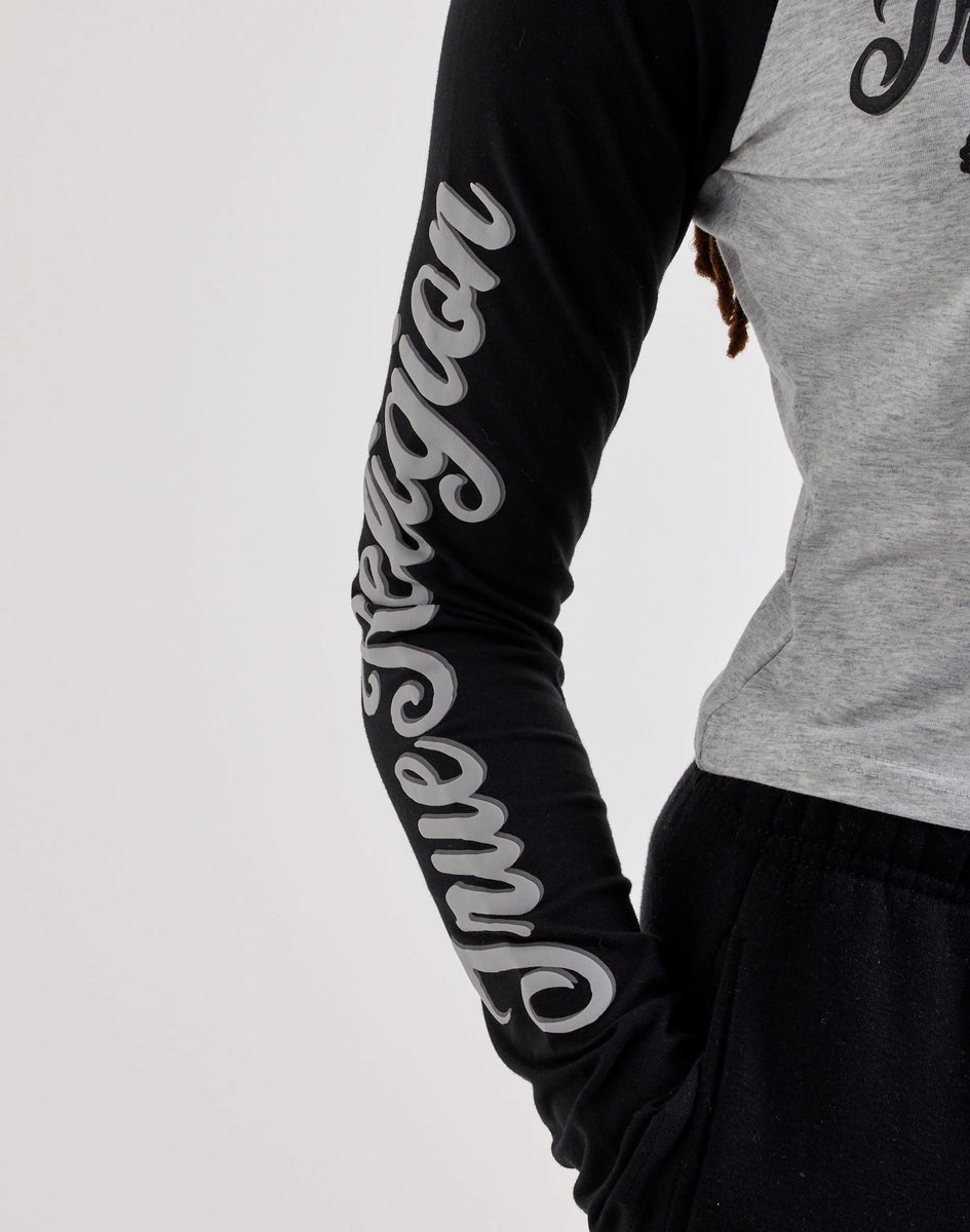 True Religion Buddga Long-Sleeve Raglan Tee – DTLR