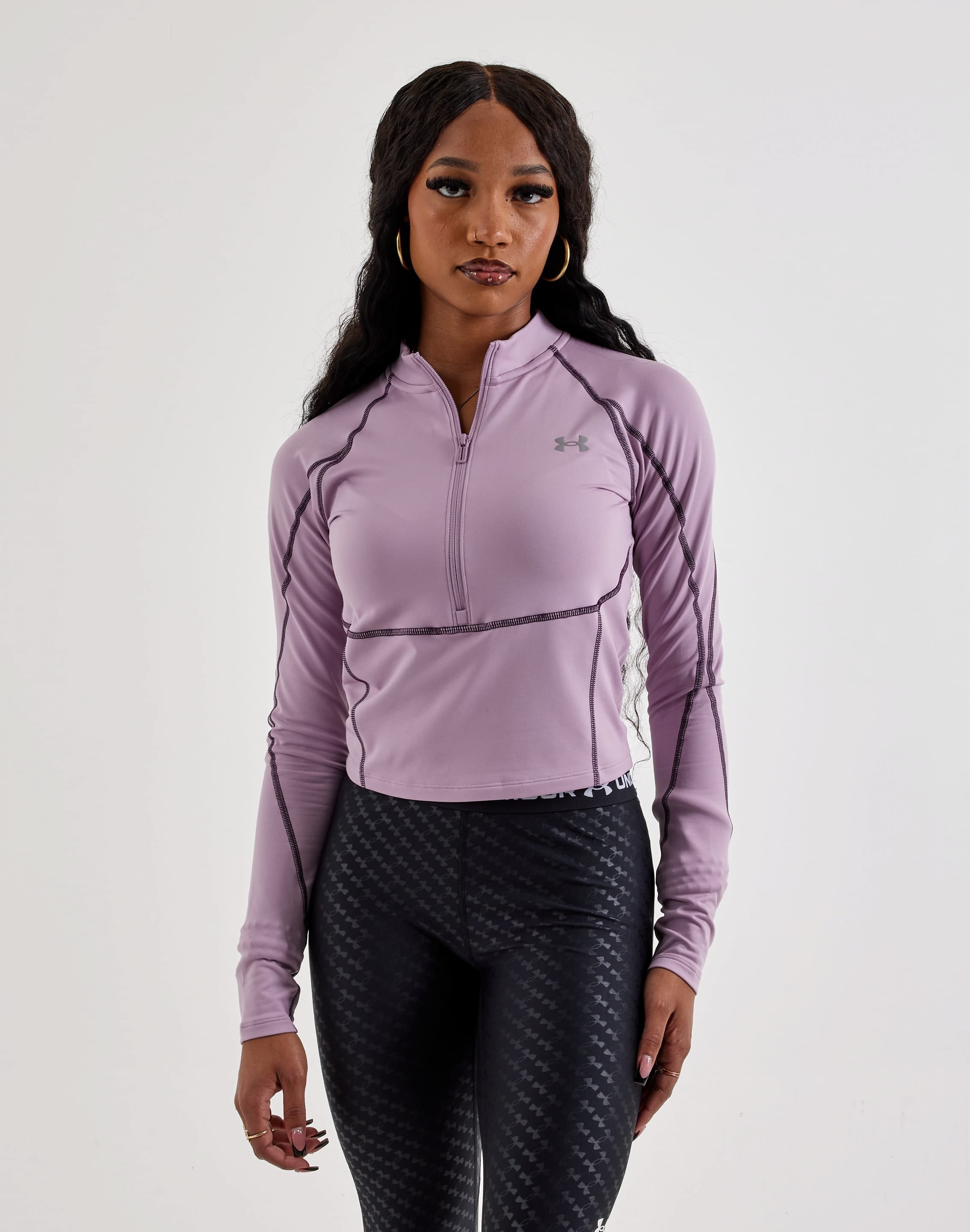 Under Armour Coldgear Elite Long-Sleeve Half-Zip Top, image 1 of 4
