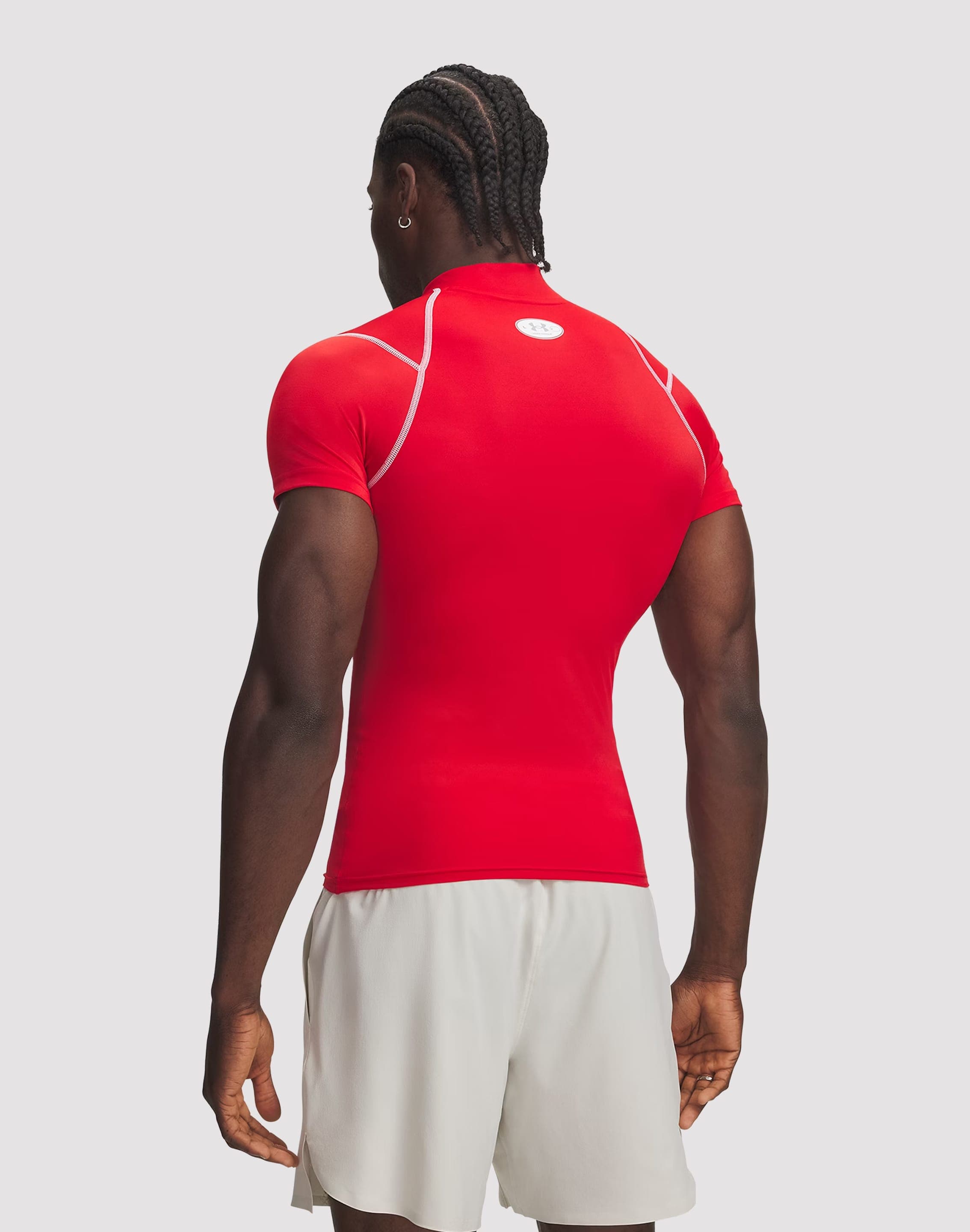 Under Armour HeatGear Elite Compression Mock Tee, image 2 of 2