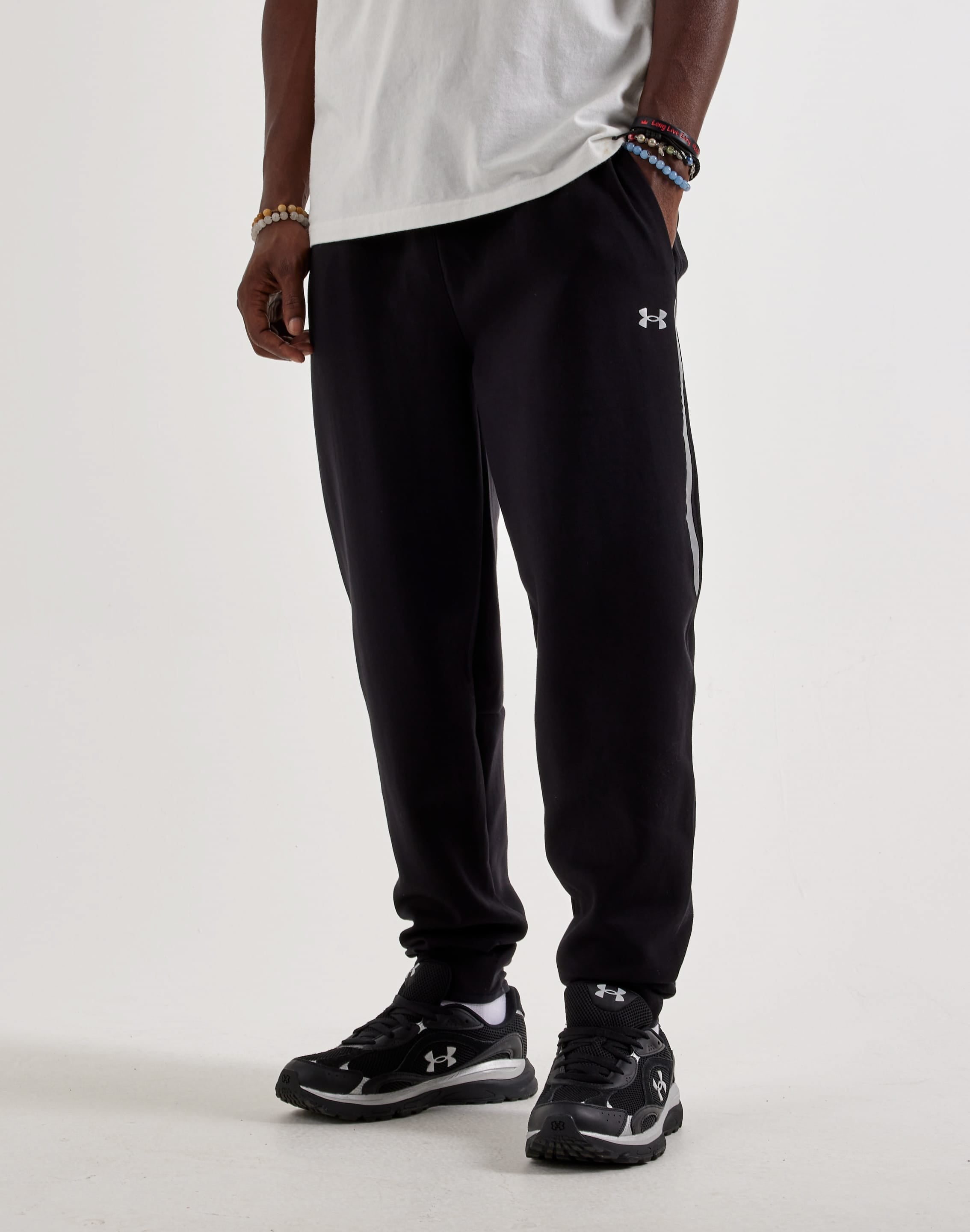 Under Armour Unstoppable Fleece Reflective Joggers, image 1 of 4