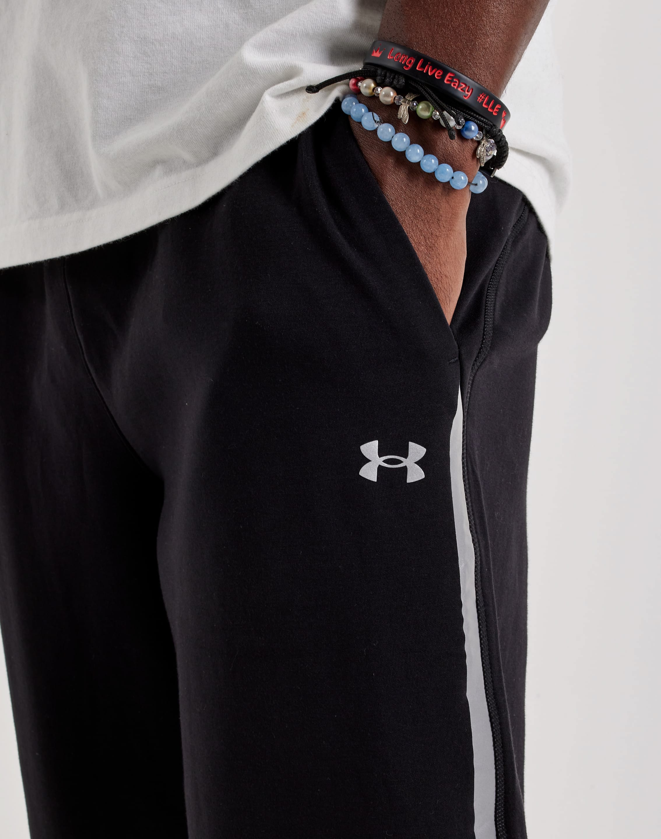 Under Armour Unstoppable Fleece Reflective Joggers, image 2 of 4
