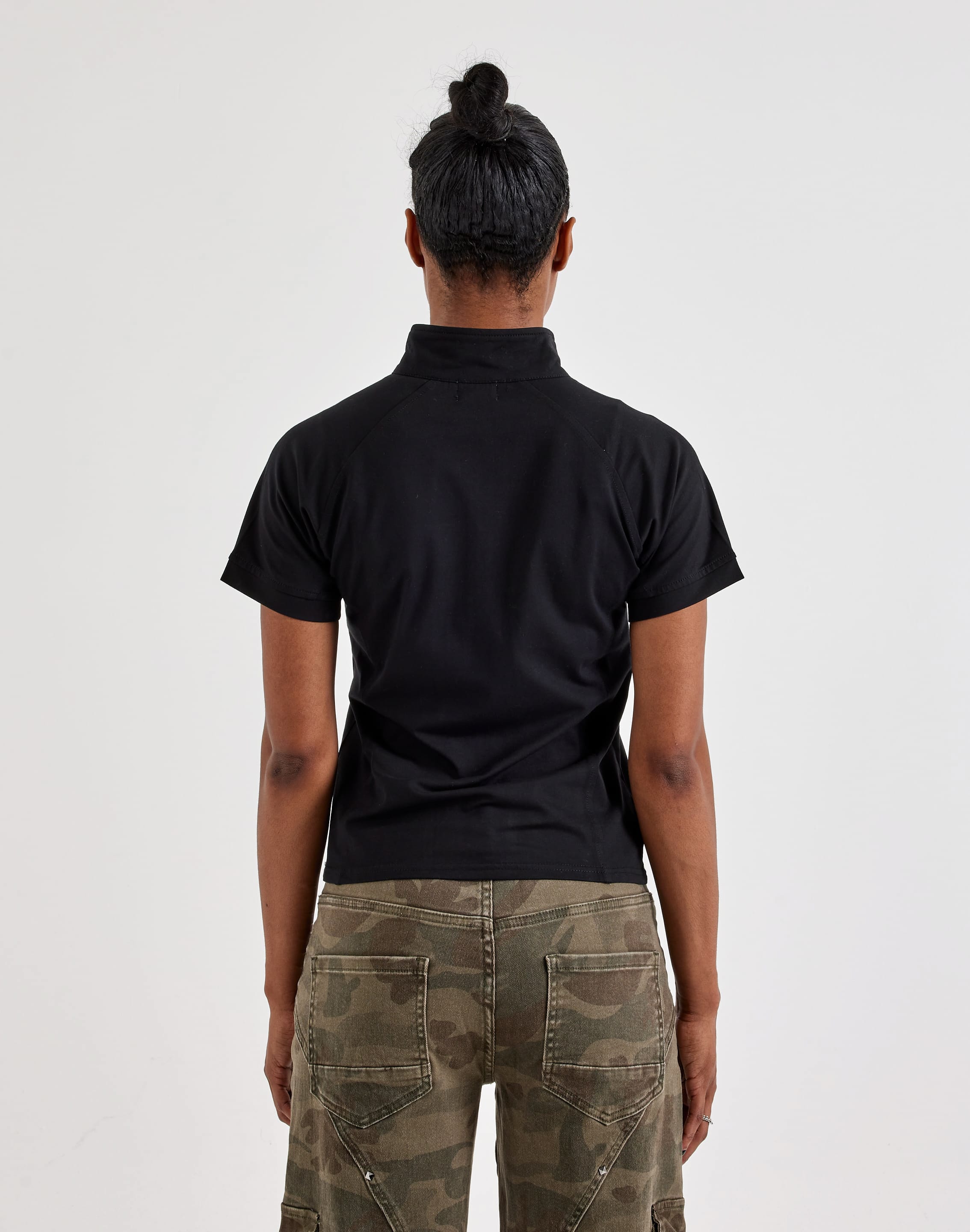 Photo of Urban Nation Angel Fitted Quarter-Zip Tee
