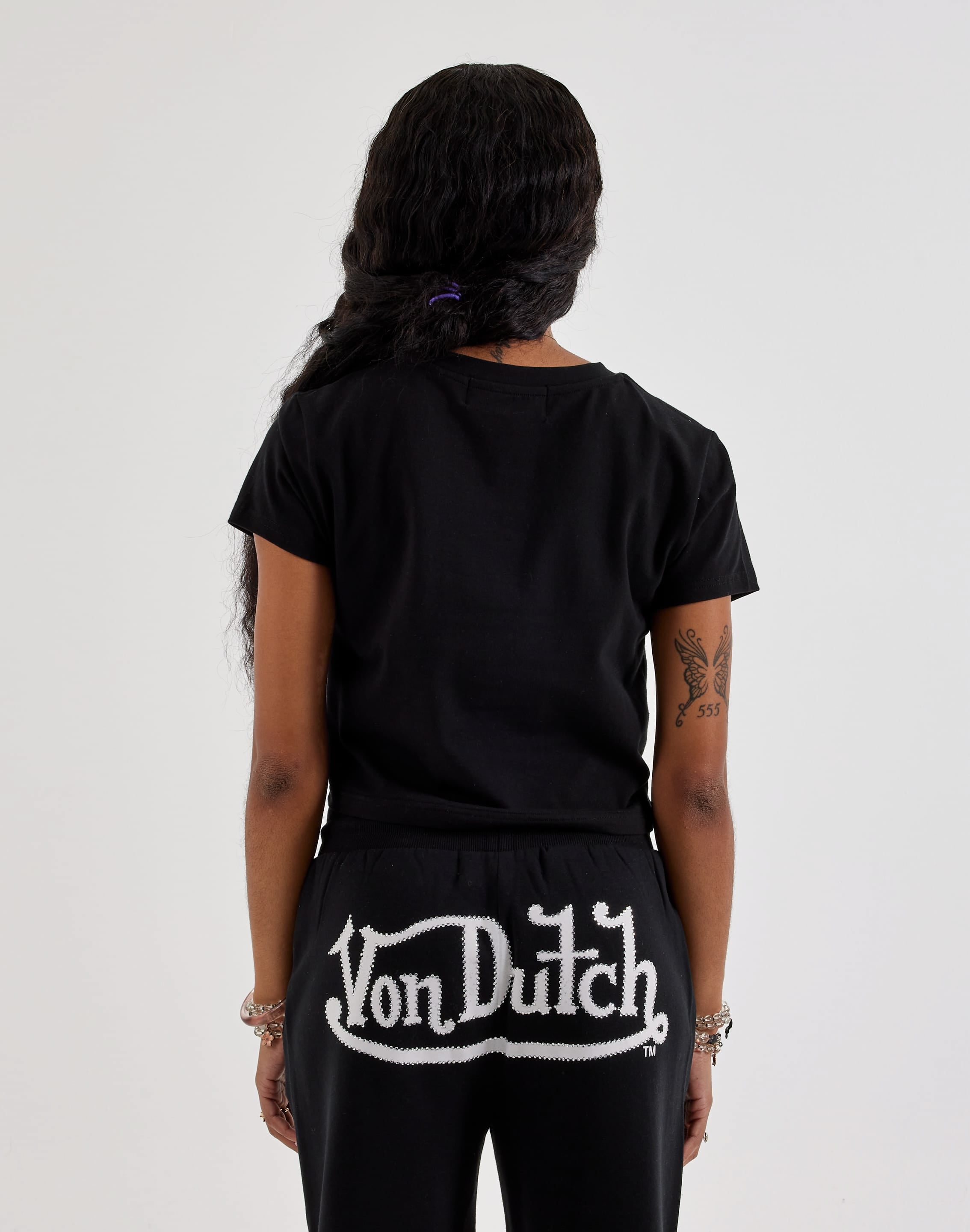 Von Dutch Logo Baby Tee, image 3 of 4