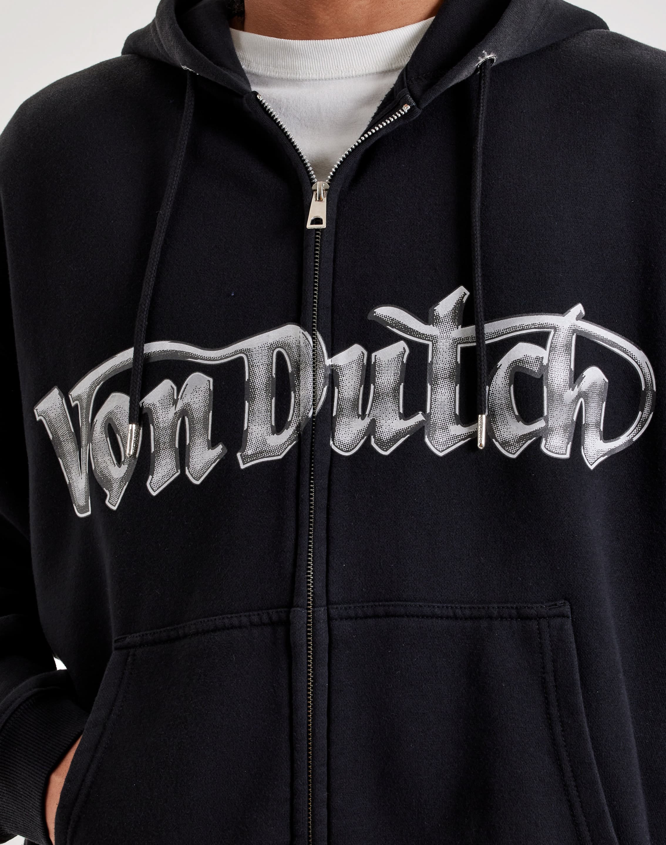Photo of Von Dutch Chrome Full-Zip Fleece Hoodie