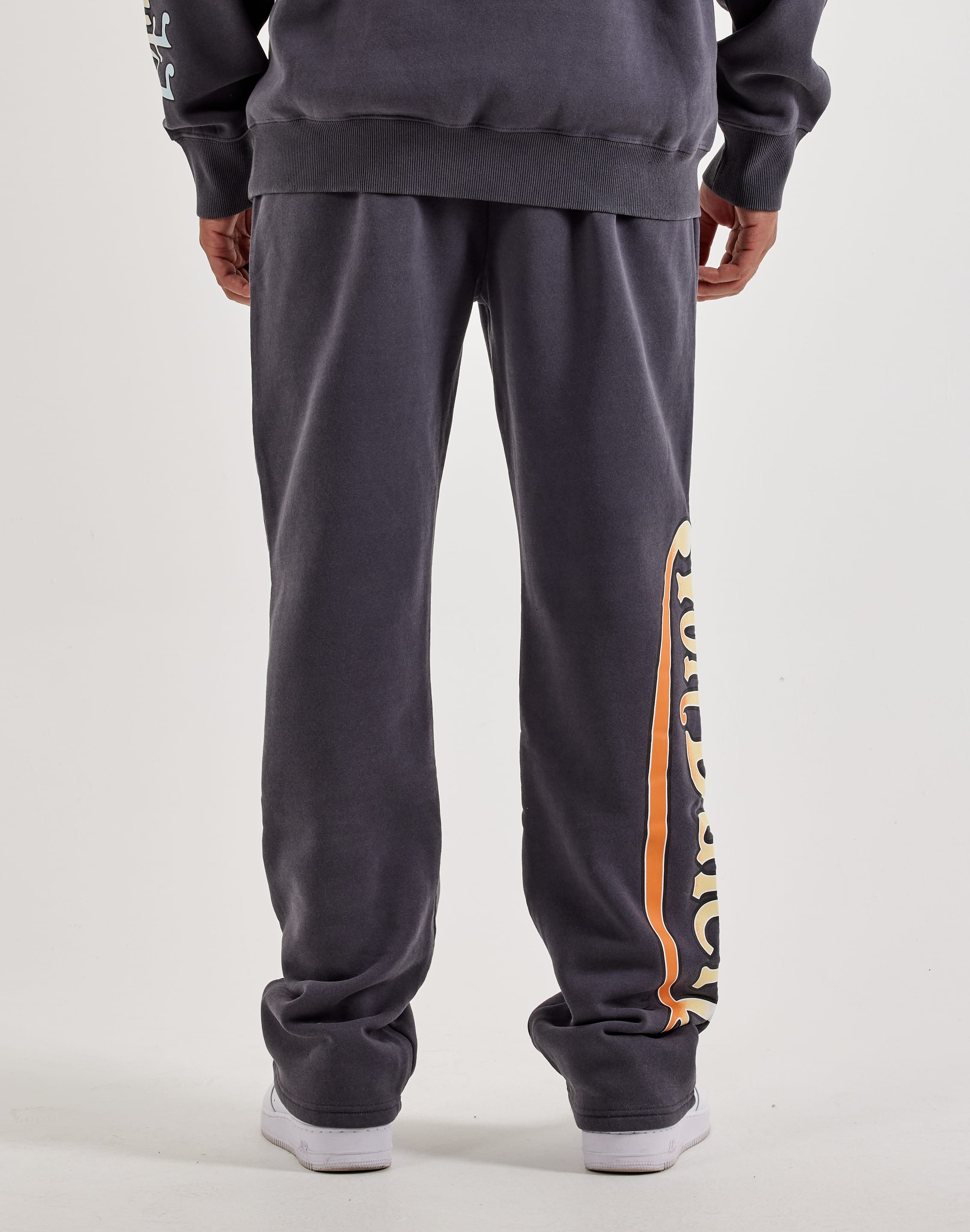 Photo of Von Dutch Classic Logo Acid Washed Fleece Sweatpants