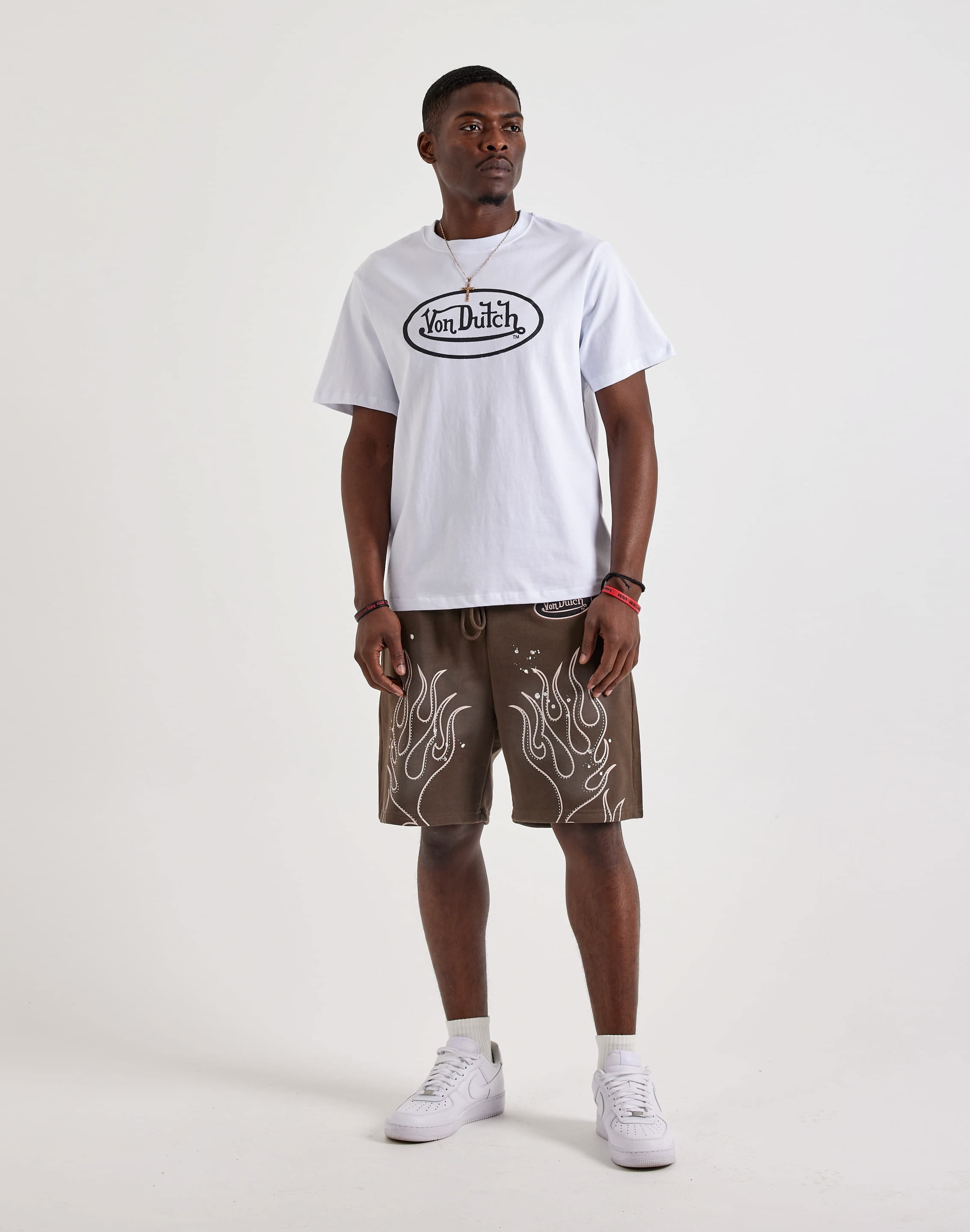 Von Dutch Acid Wash Fleece Sweat Shorts – DTLR Von Dutch Acid Wash Fleece Sweat Shorts – DTLR