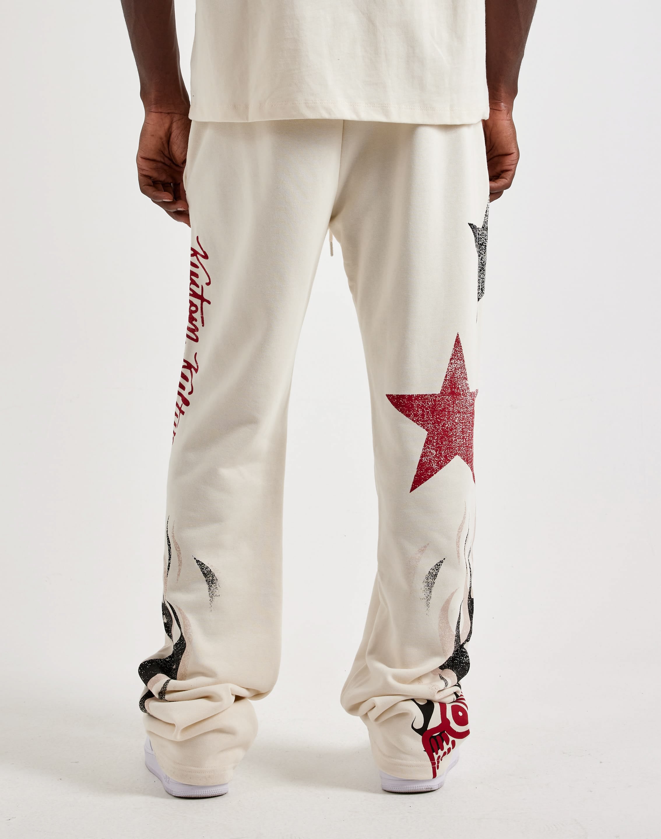 Photo of Von Dutch Flame Collage Fleece Pants