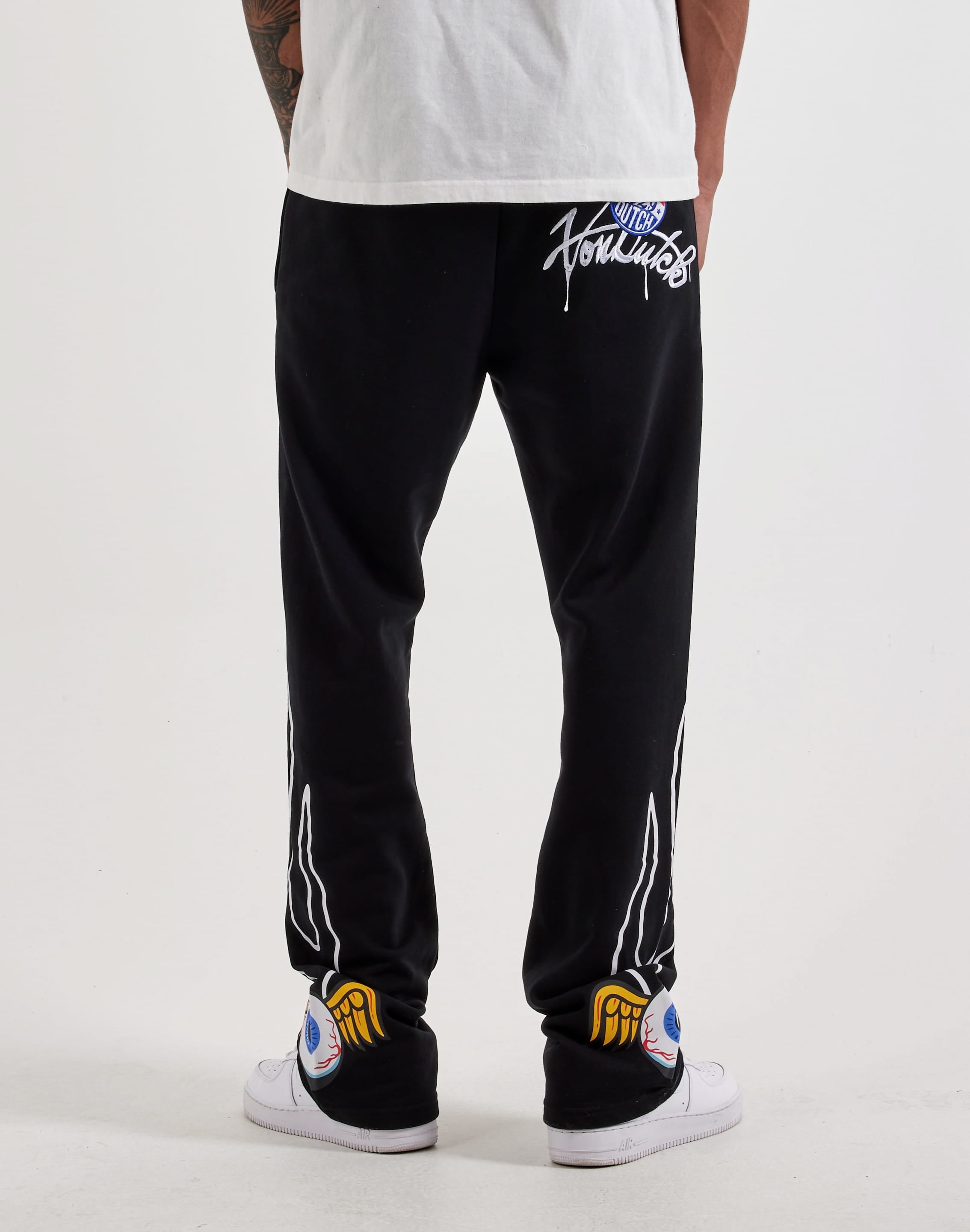 Von Dutch Collage Washed Fleece Pants, image 2 of 4