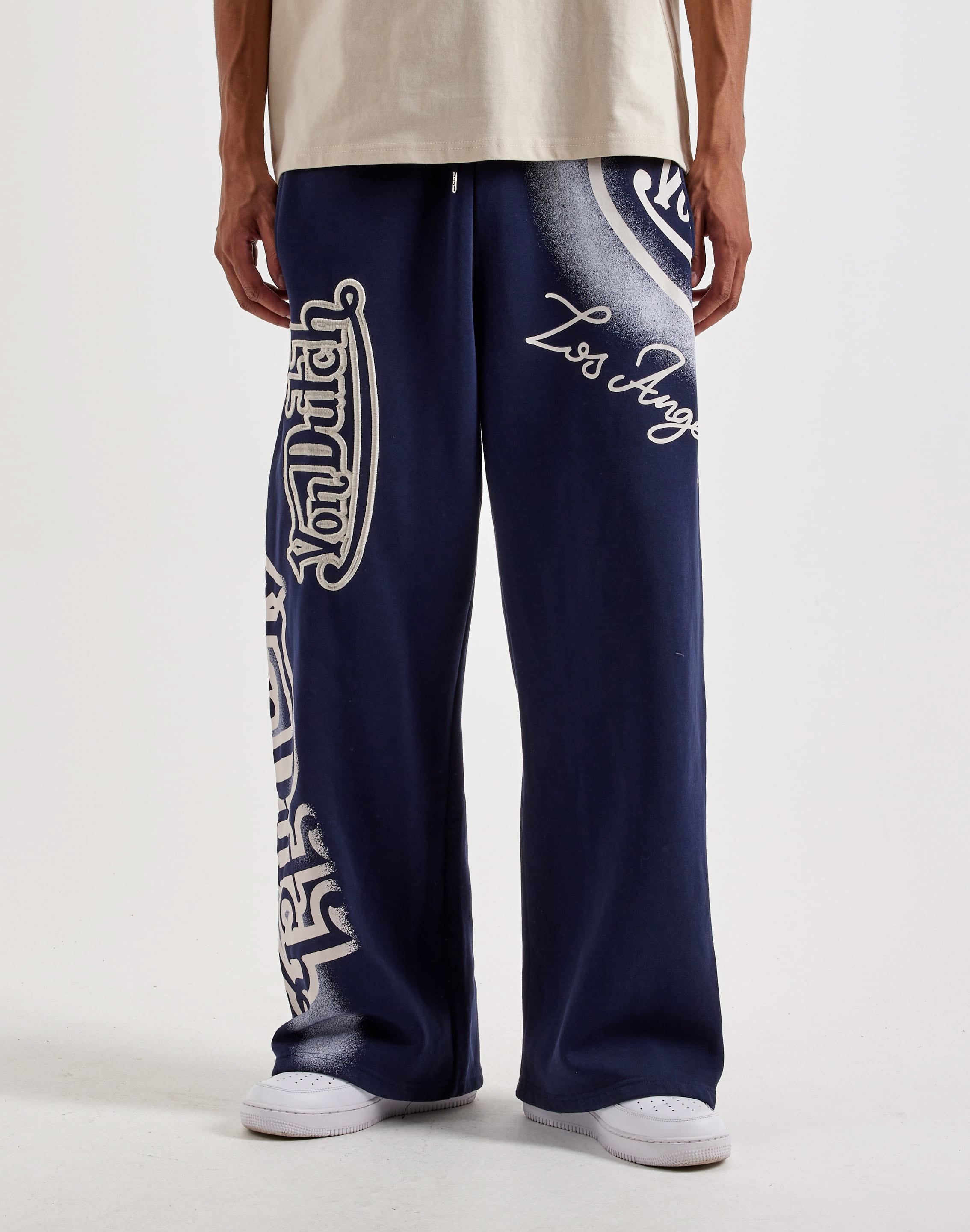 Photo of Von Dutch Holographic Logo Fleece Sweatpants