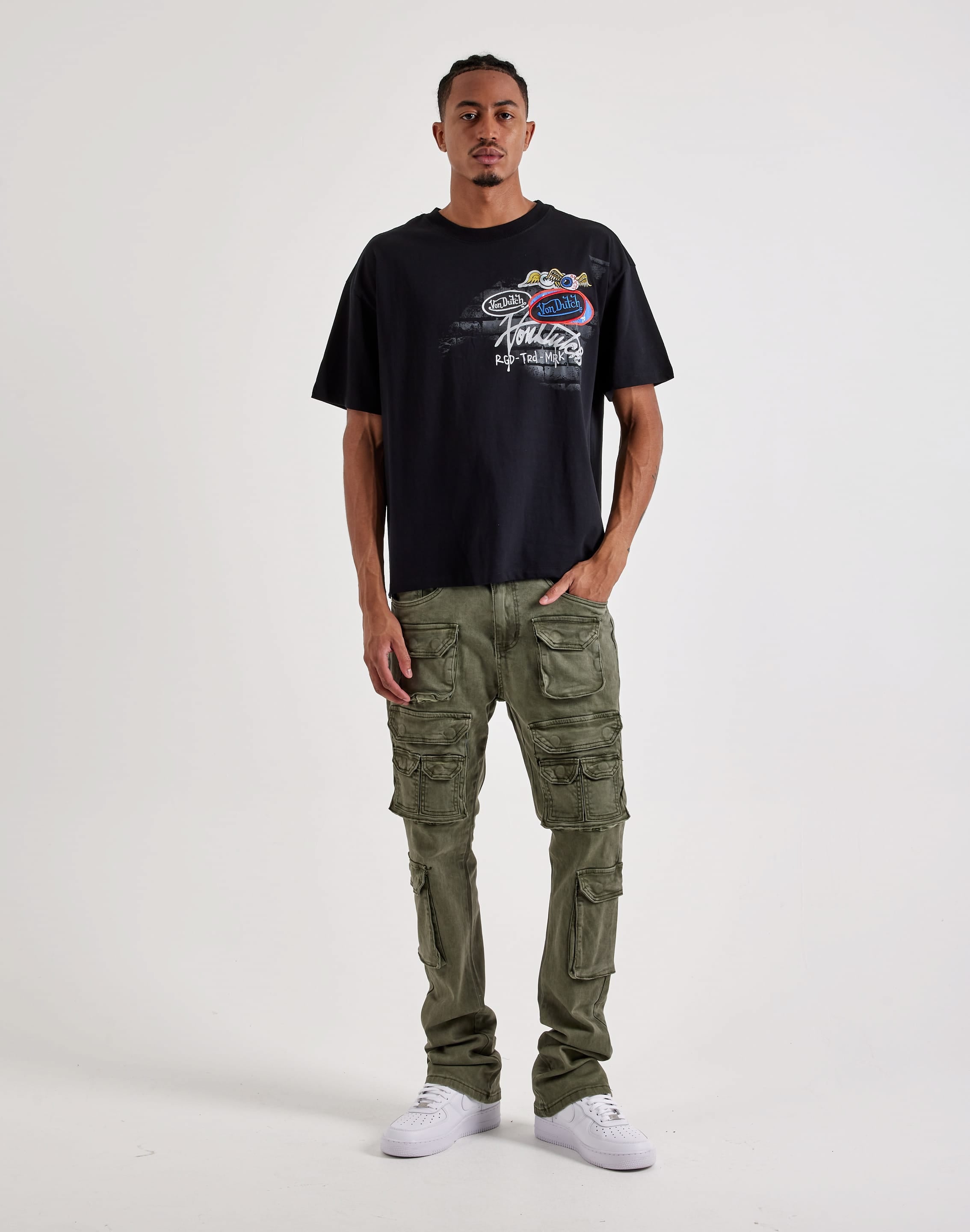 Photo of Von Dutch Patch Collage Tee