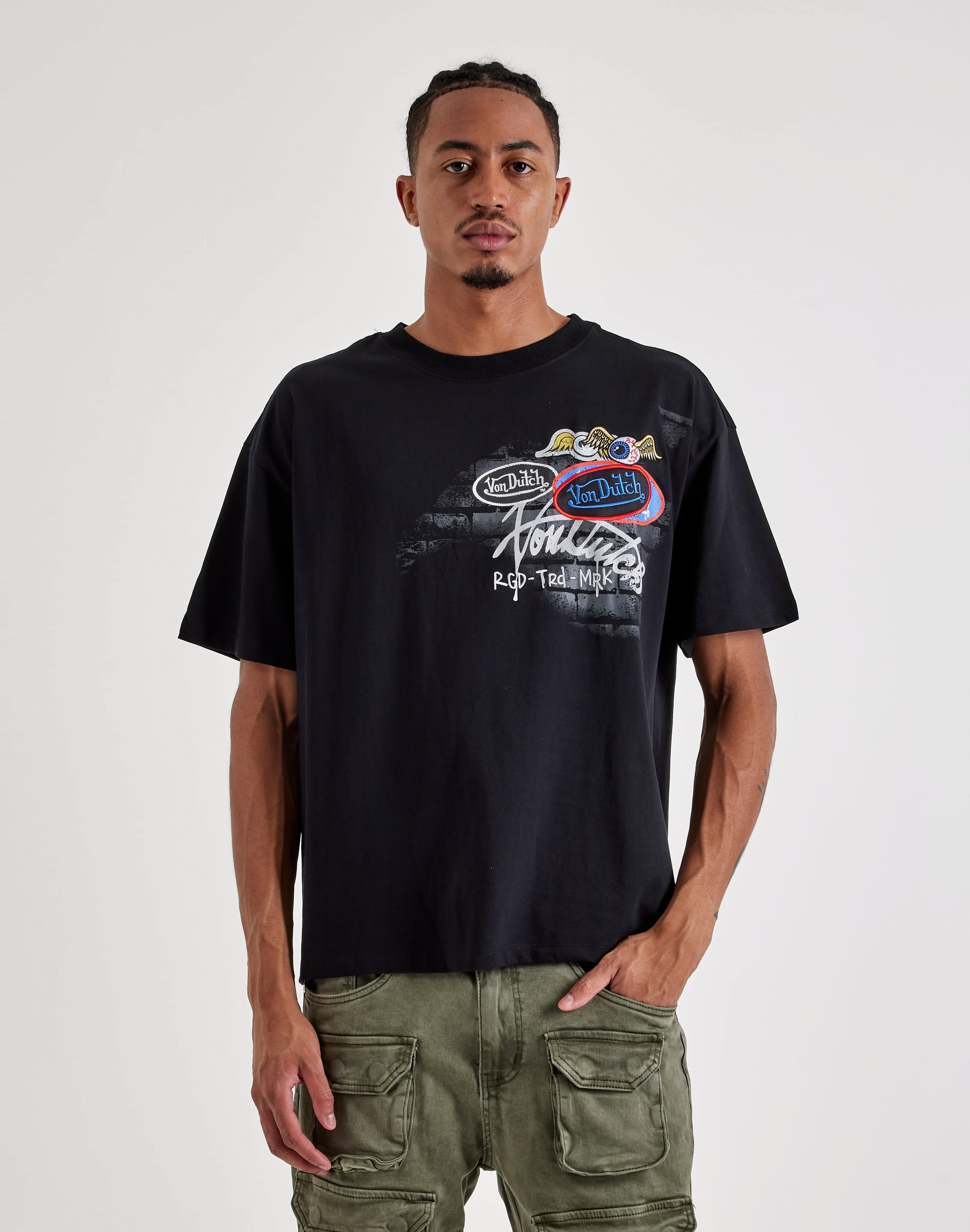 Photo of Von Dutch Patch Collage Tee