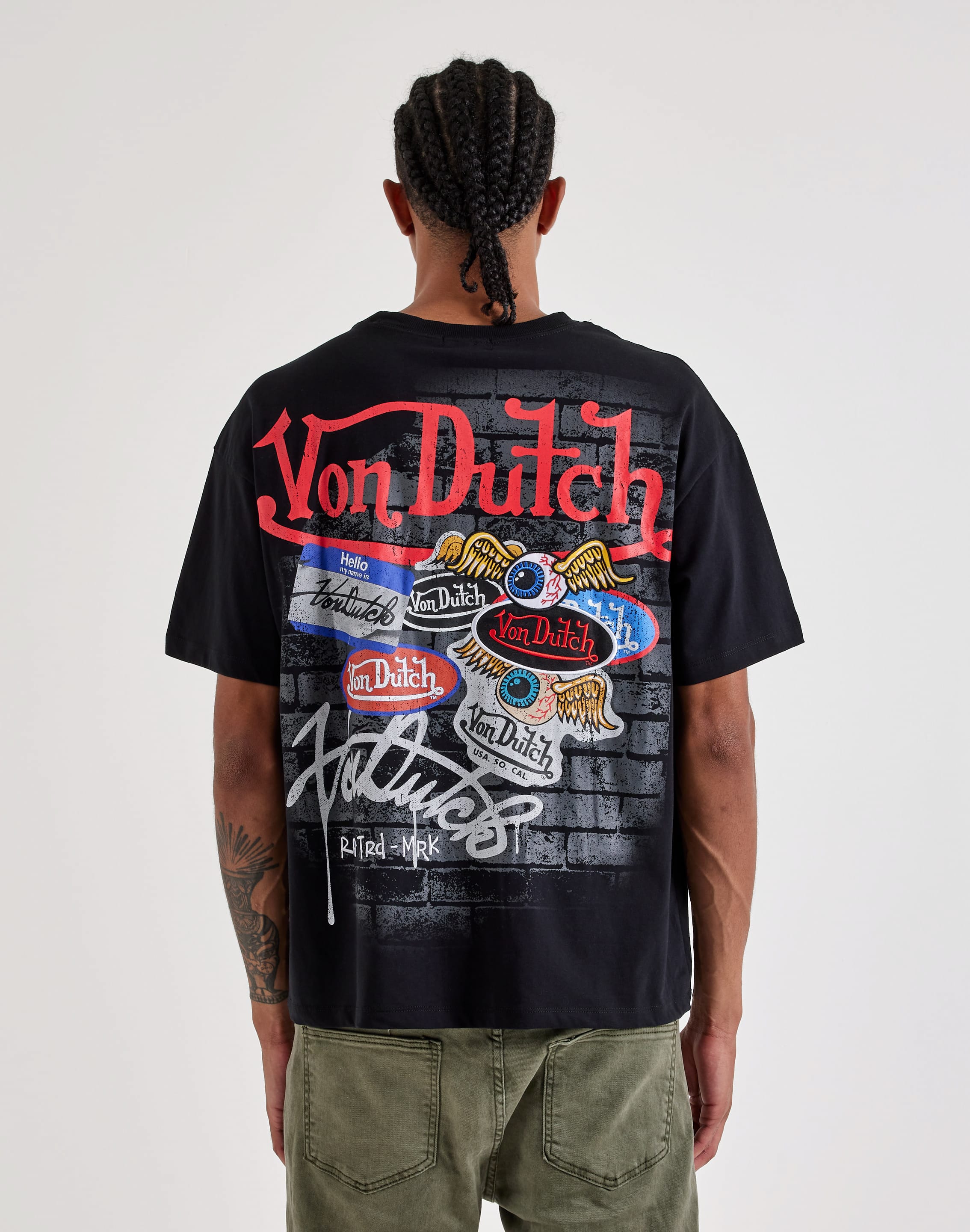 Photo of Von Dutch Patch Collage Tee