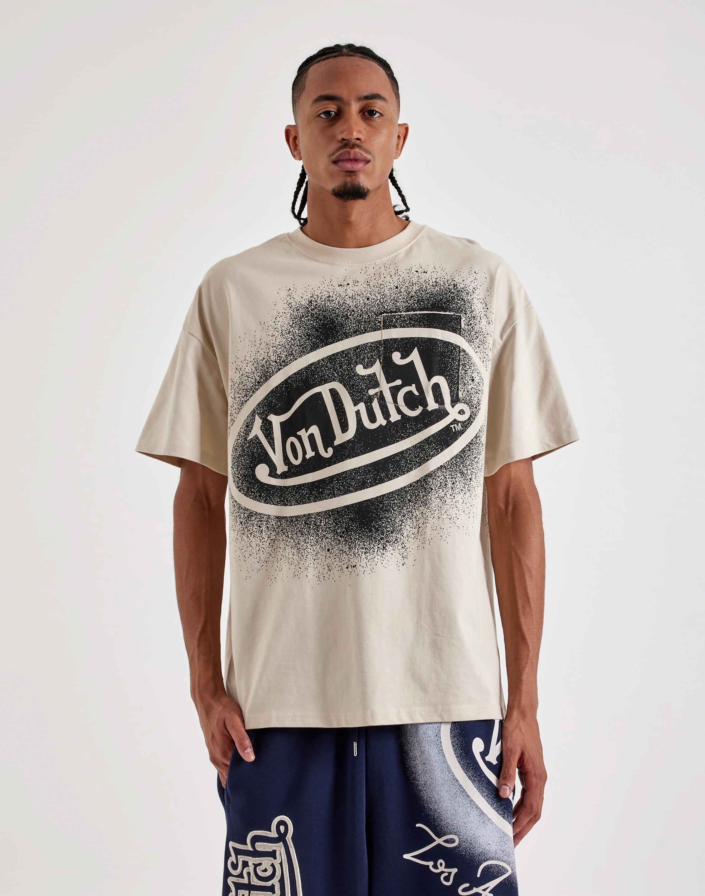 Photo of Von Dutch Spraypaint Logo Tee