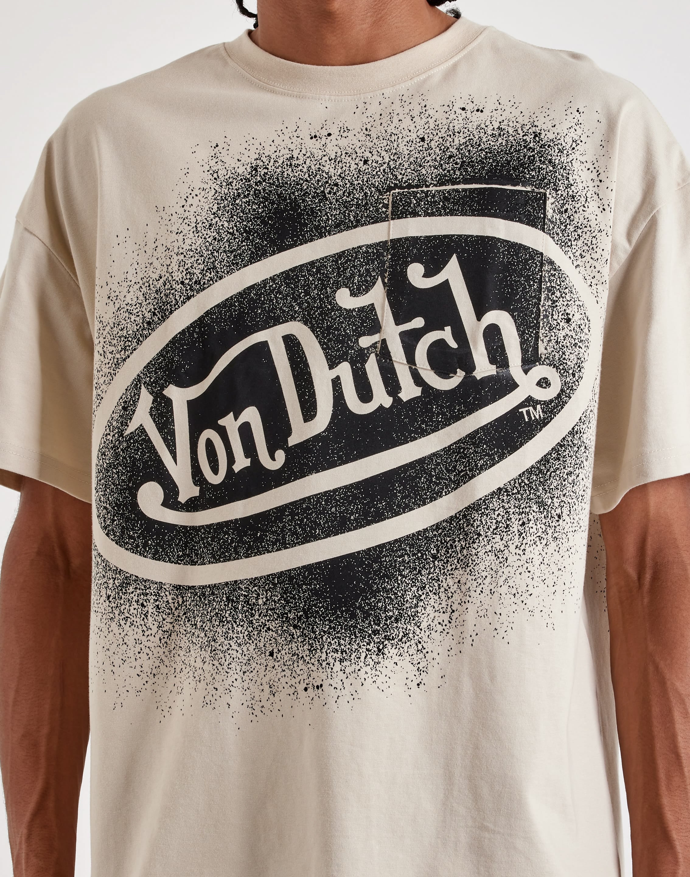 Photo of Von Dutch Spraypaint Logo Tee
