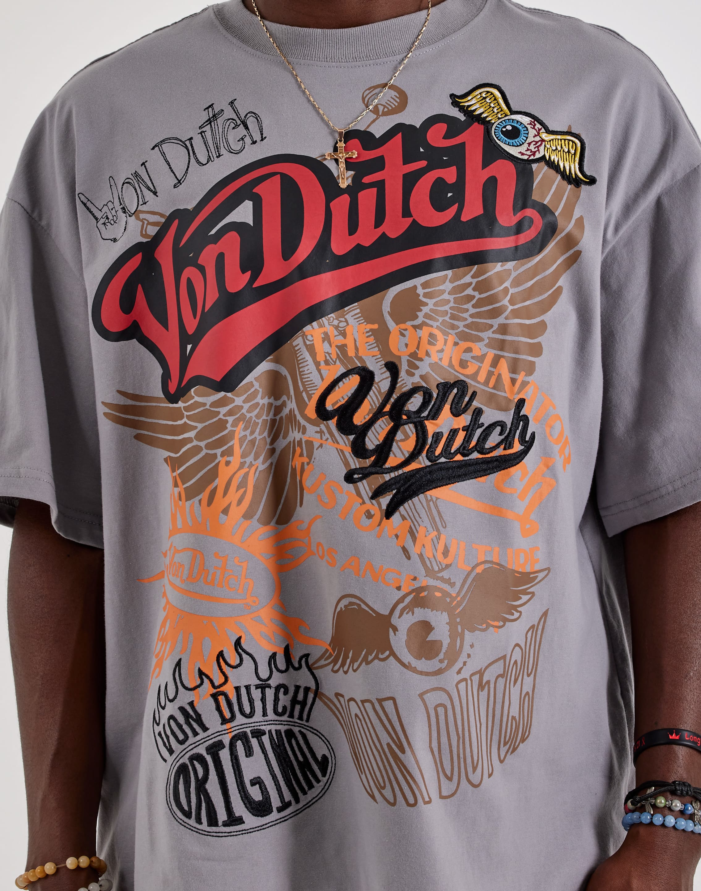 Von Dutch Allover Print Tee, image 3 of 4