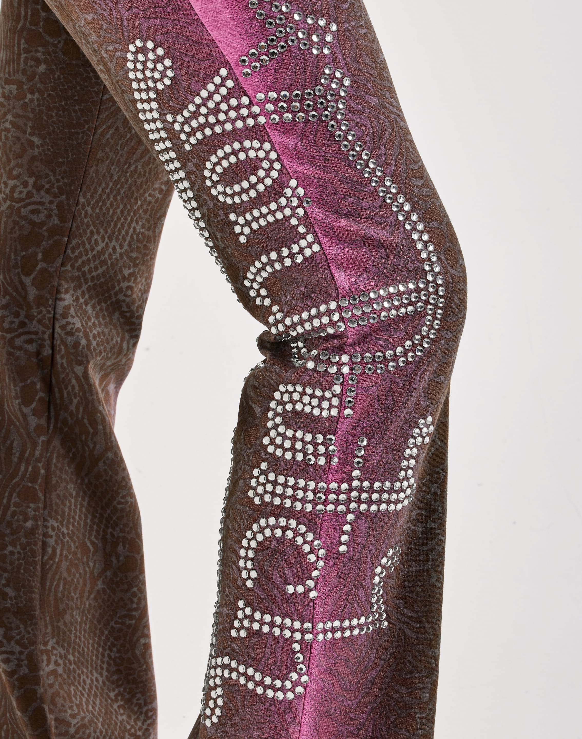 Photo of Von Dutch Allover Print Flared Leggings