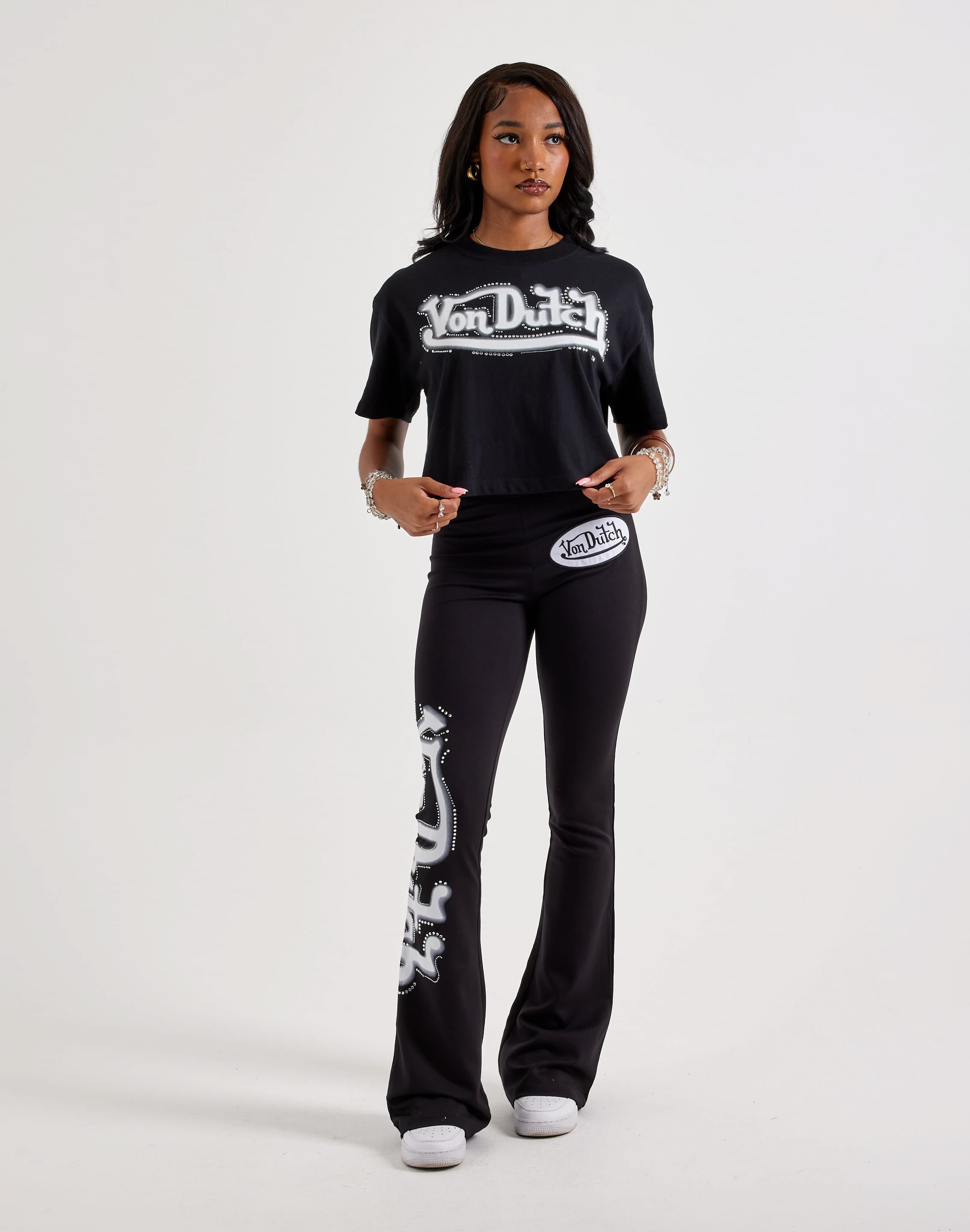 Von Dutch Logo Leggings, image 4 of 4
