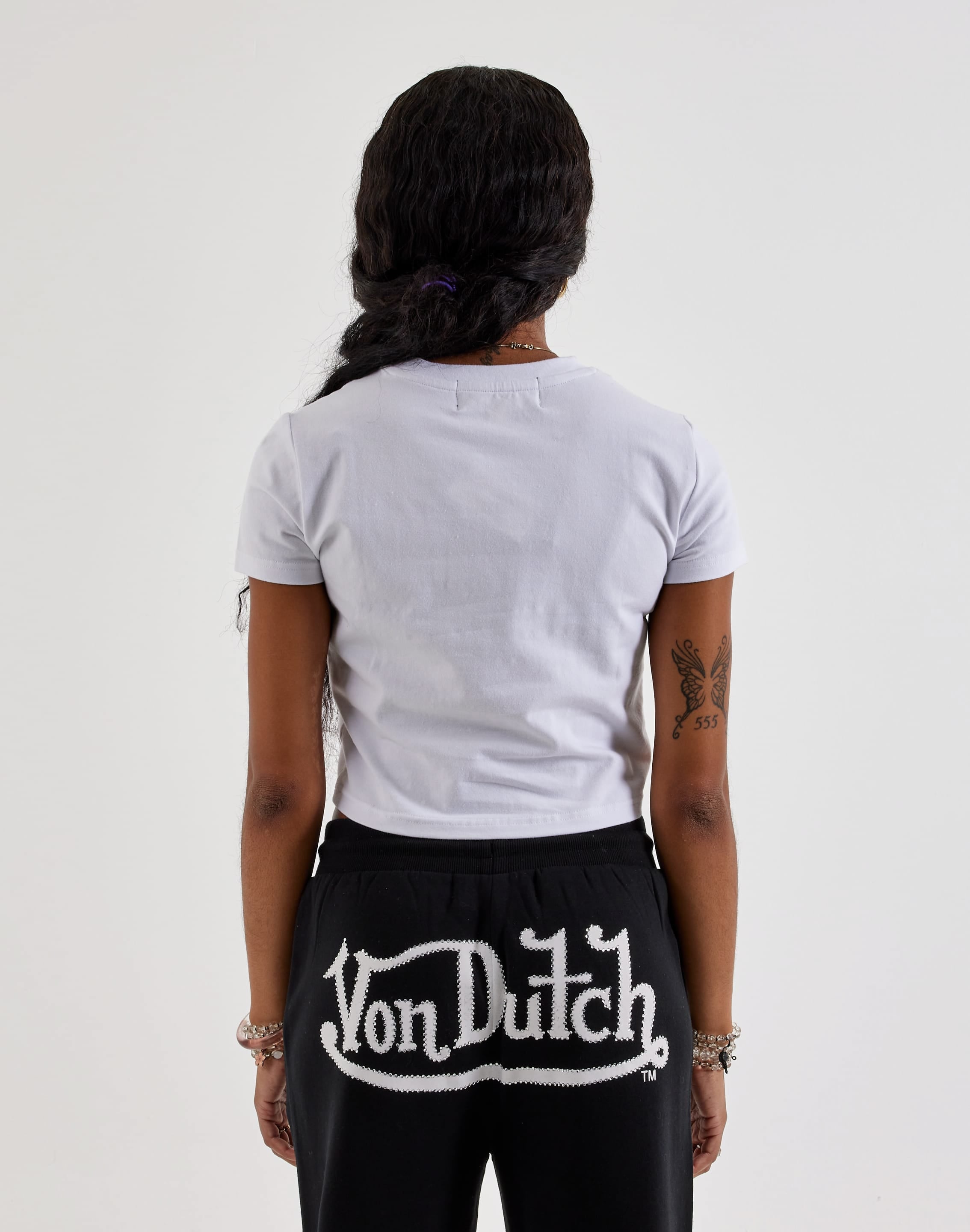 Von Dutch Logo Baby Tee, image 3 of 4