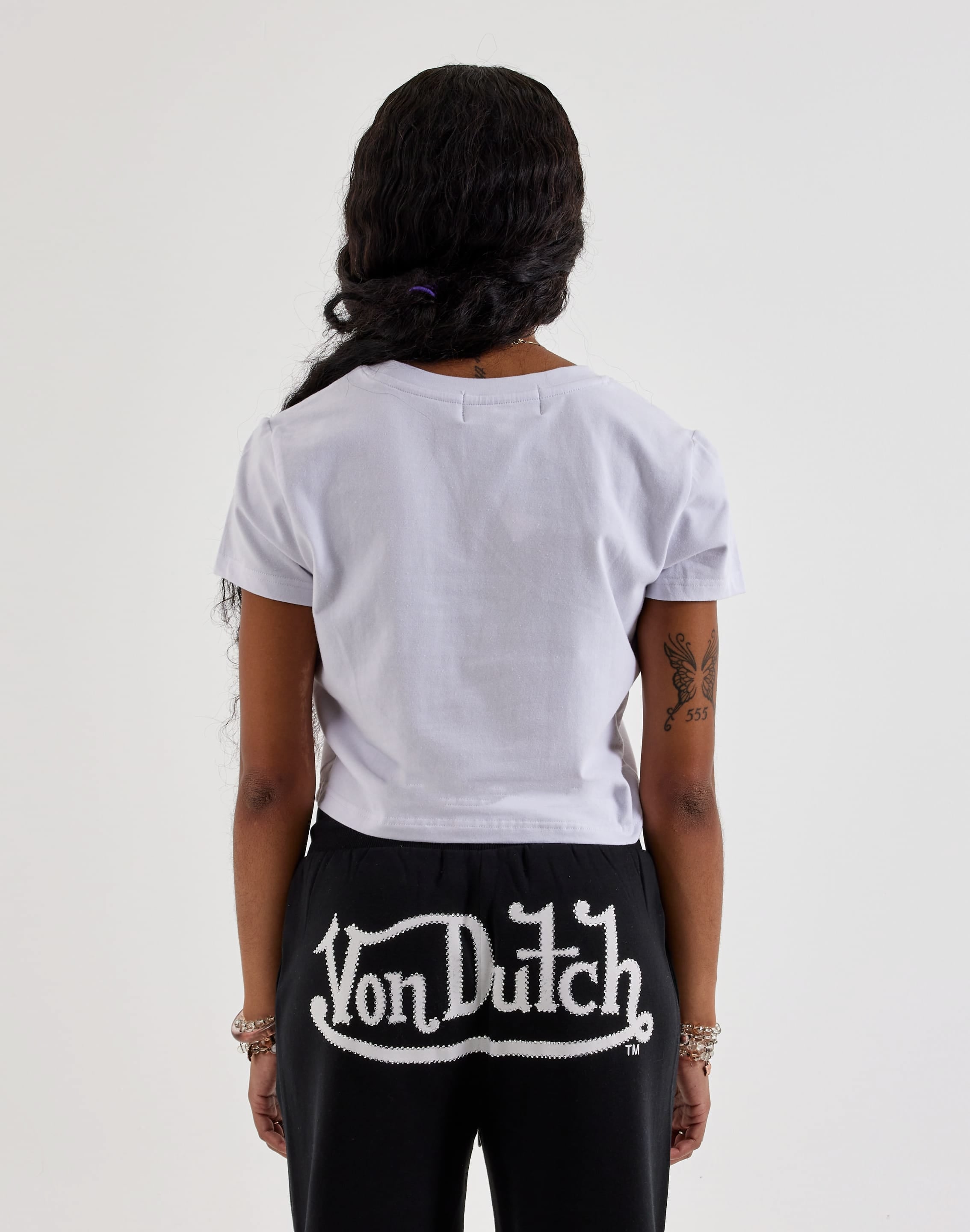 Von Dutch Logo Baby Tee, image 3 of 4