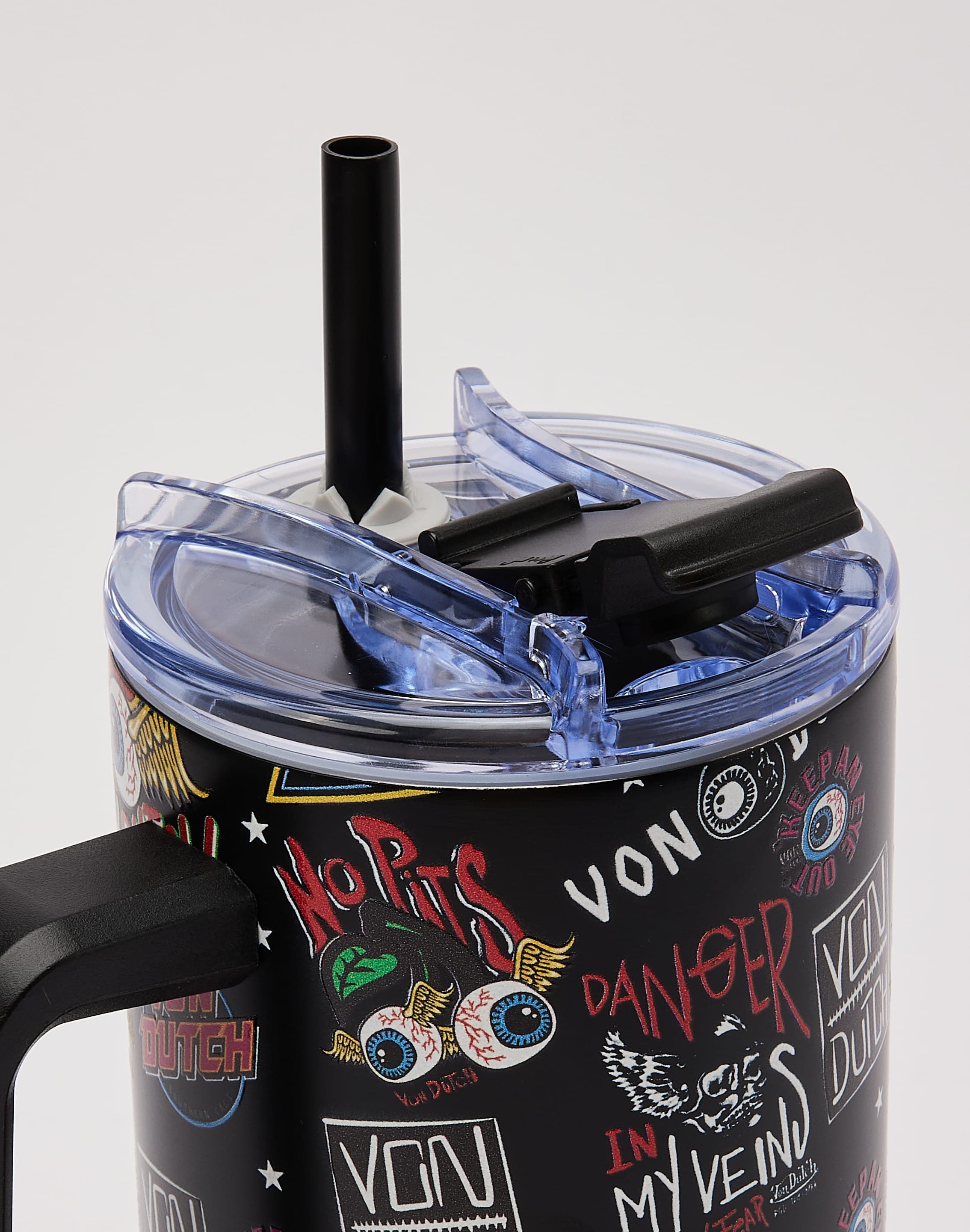 Photo of Von Dutch Allover Logo Print 40oz Tumbler