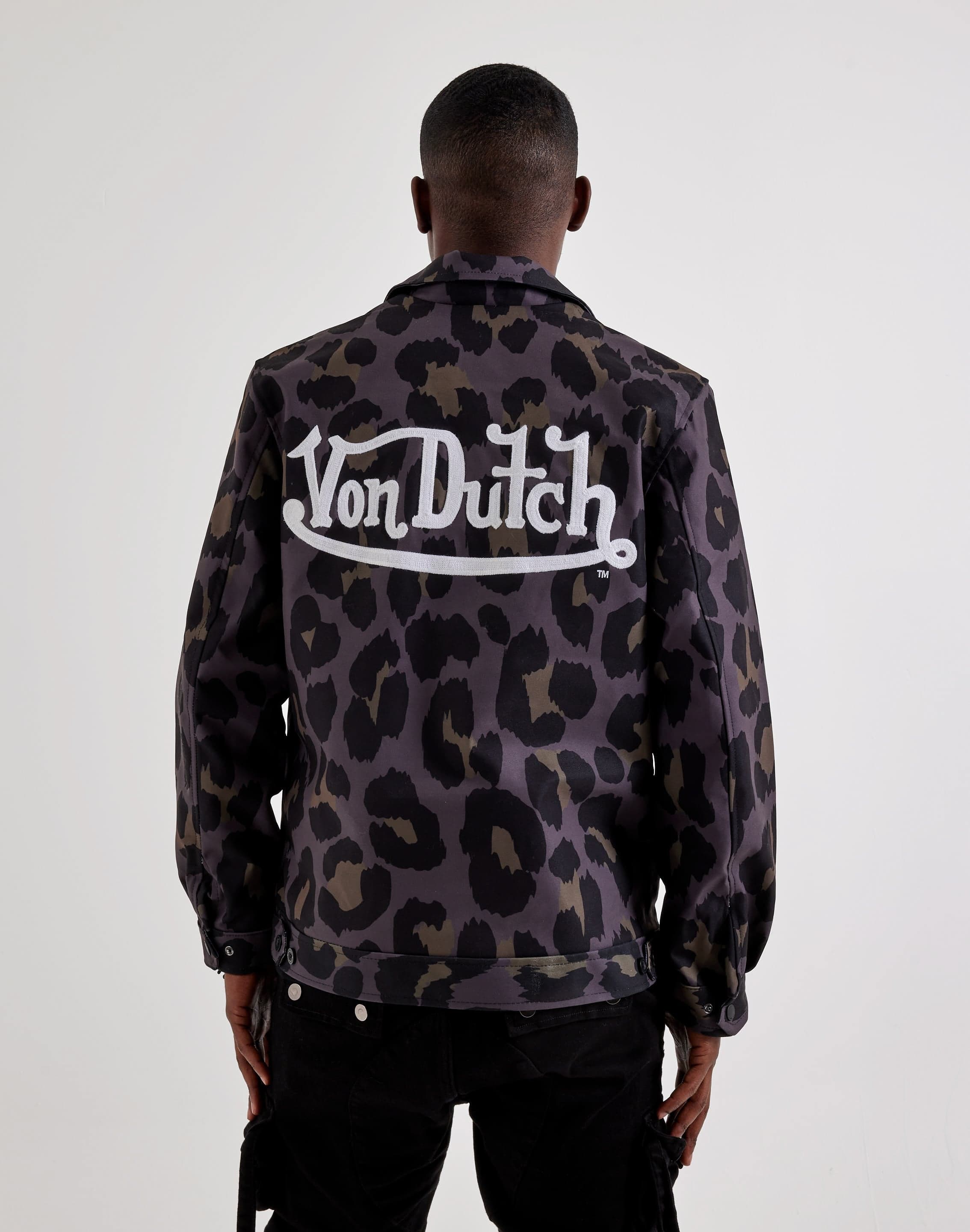 Von Dutch Originals Animal Print Jacket – DTLR