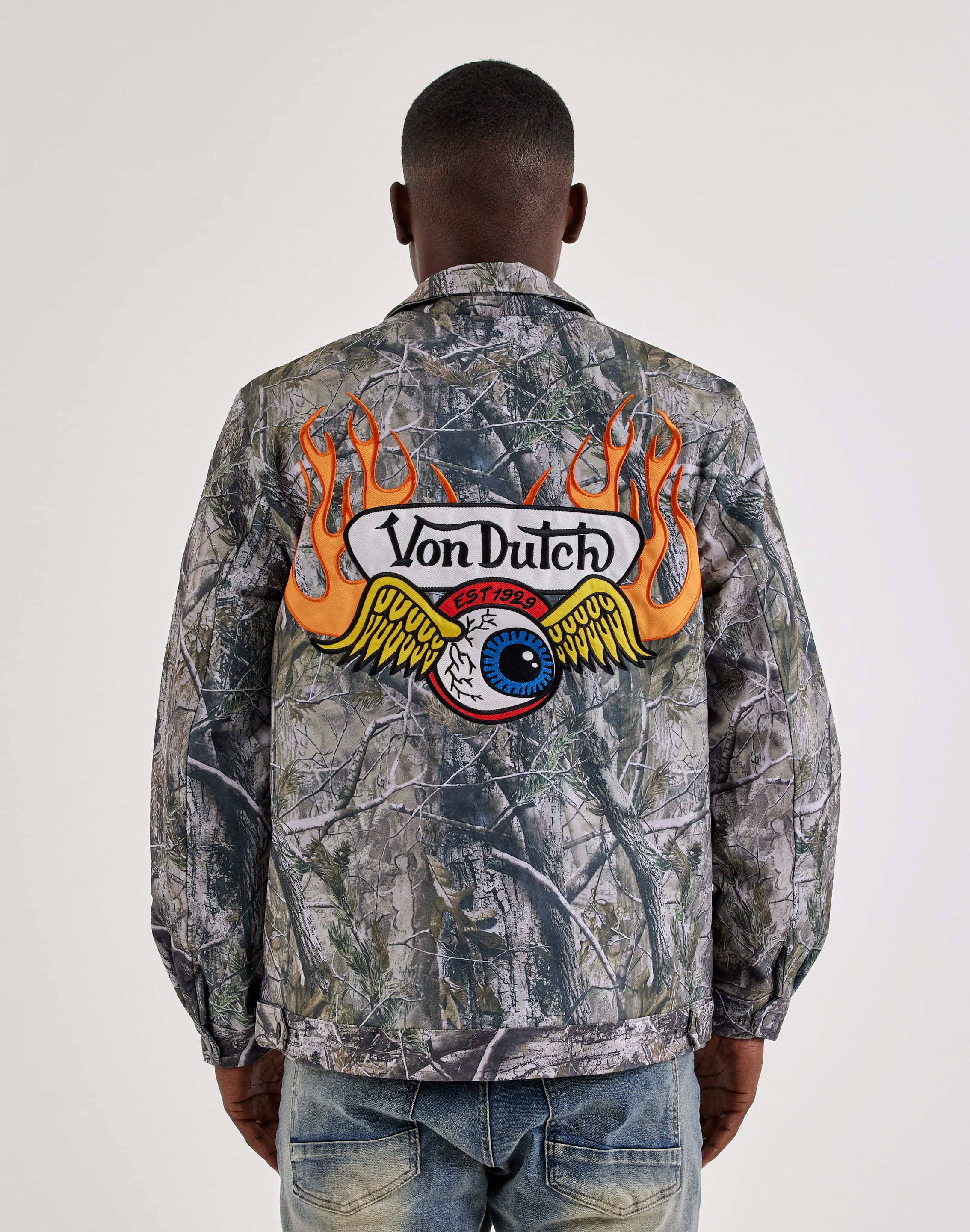 Photo of Von Dutch Camo Flying Eyeball Jacket