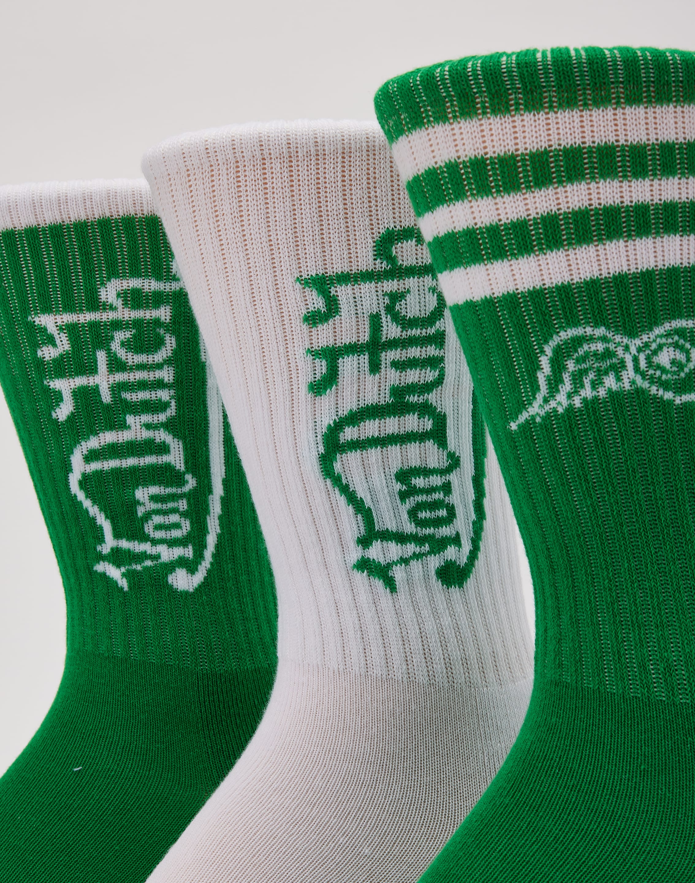 Photo of Von Dutch Logo Crew Socks 3-Pack