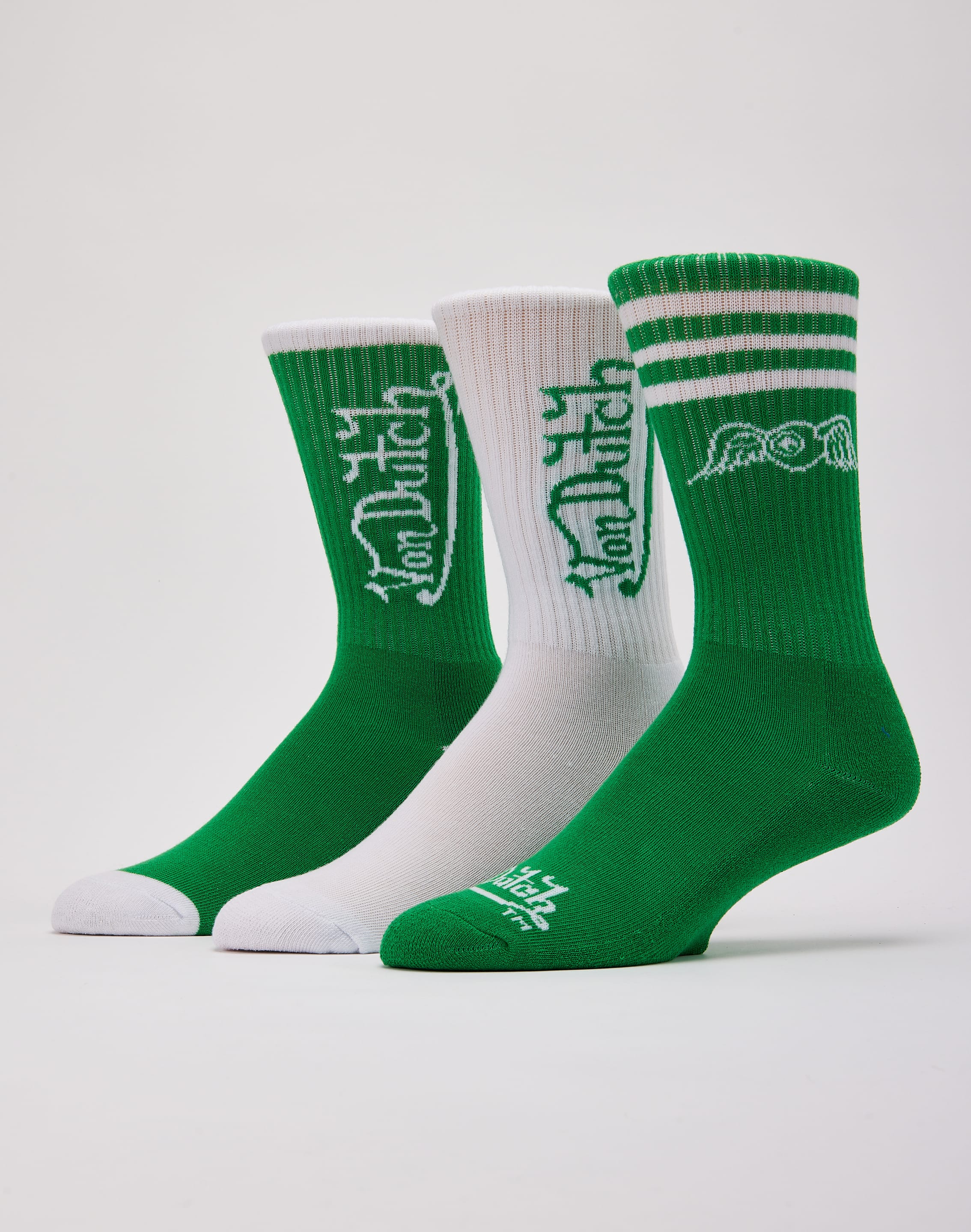 Photo of Von Dutch Logo Crew Socks 3-Pack