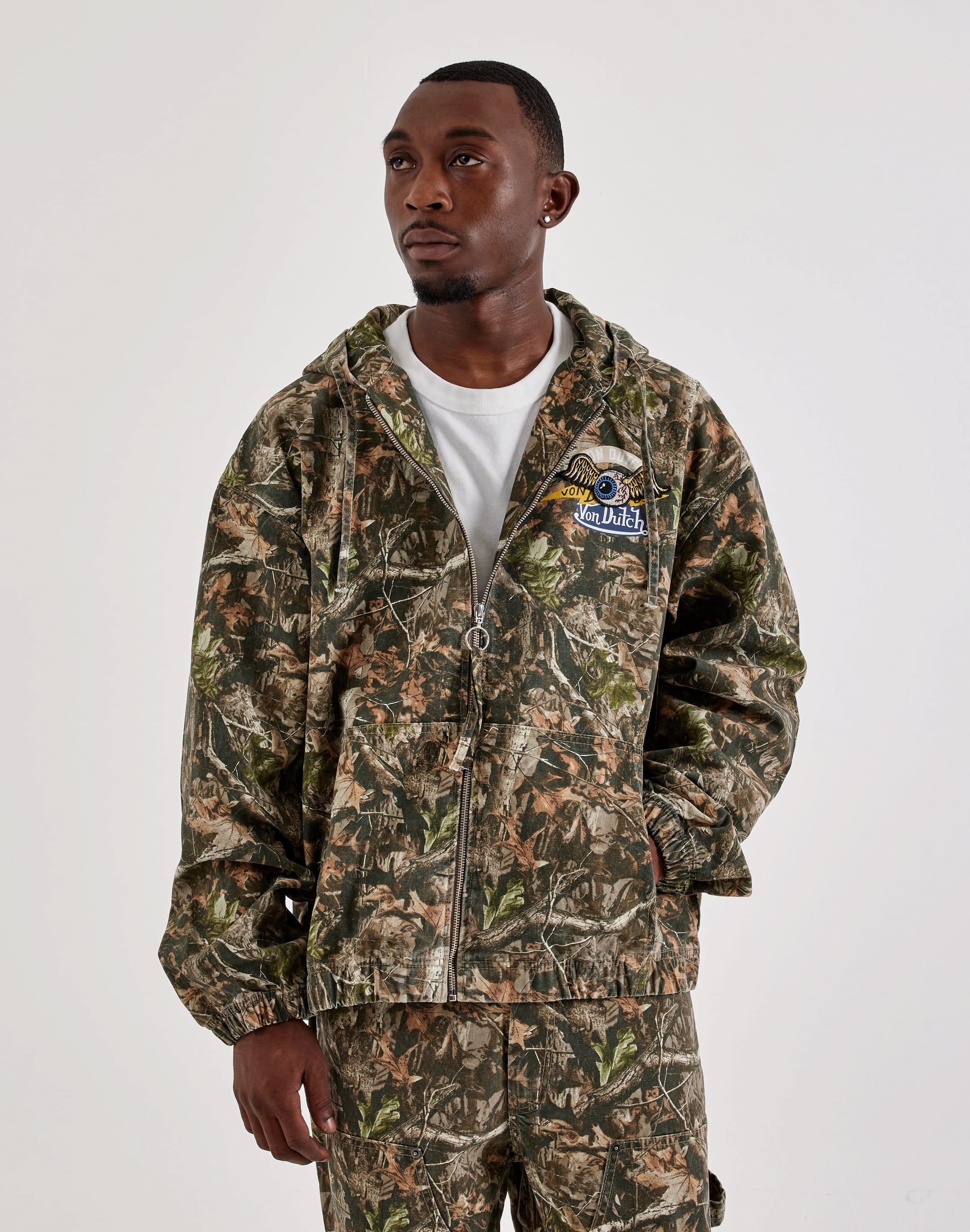 Photo of Von Dutch Invaders Camo Hooded Jacket